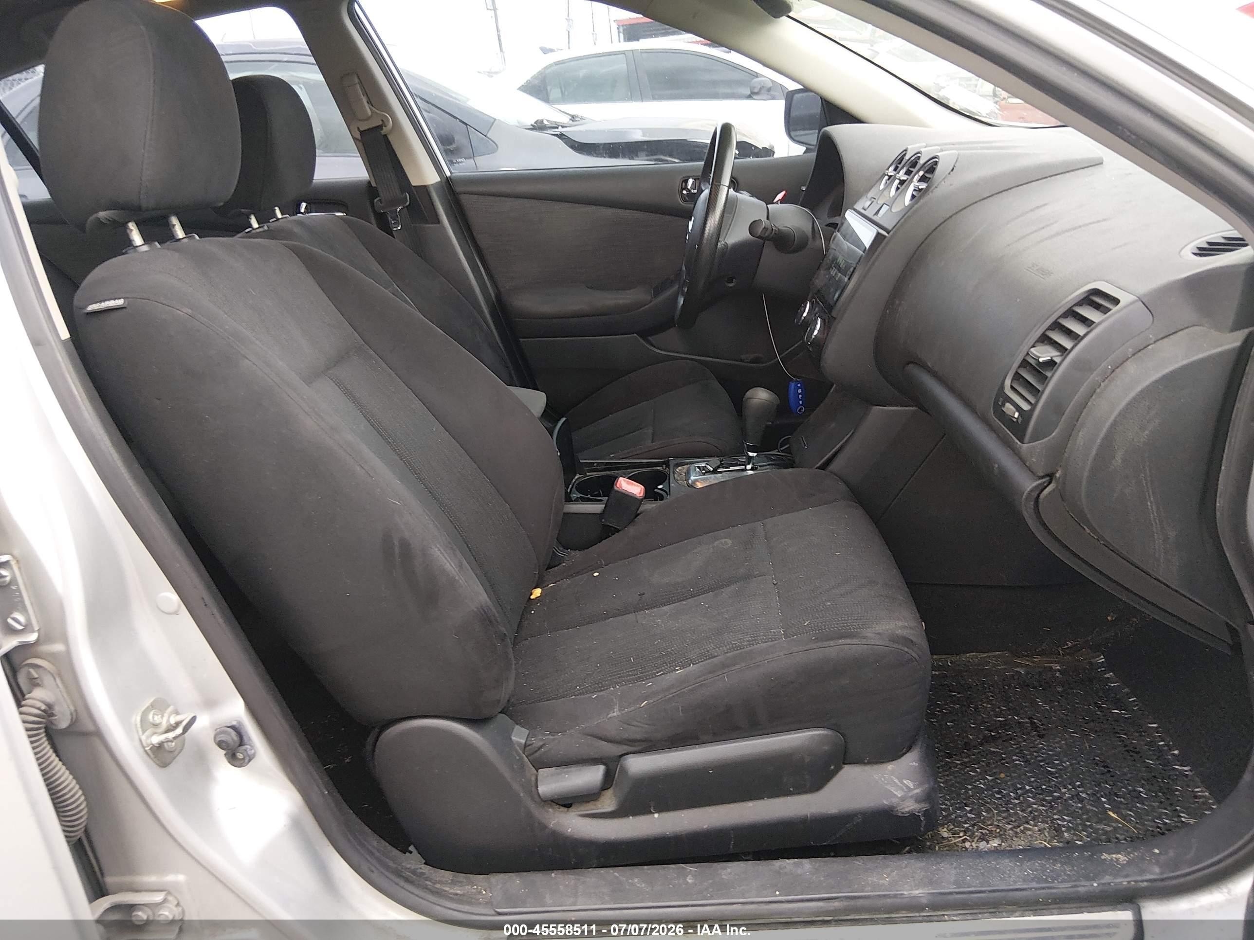 2012 Nissan Altima 2.5 S Silver vin: 1N4AL2AP9CN556436