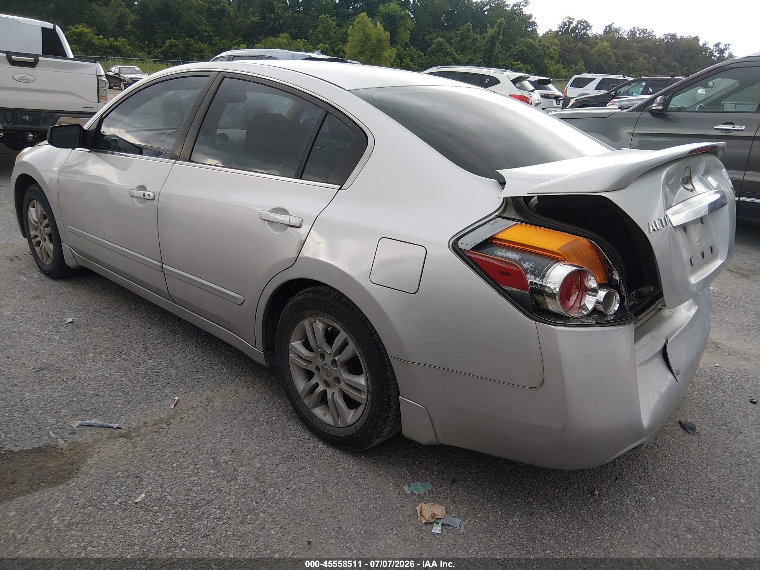 2012 Nissan Altima 2.5 S Silver vin: 1N4AL2AP9CN556436
