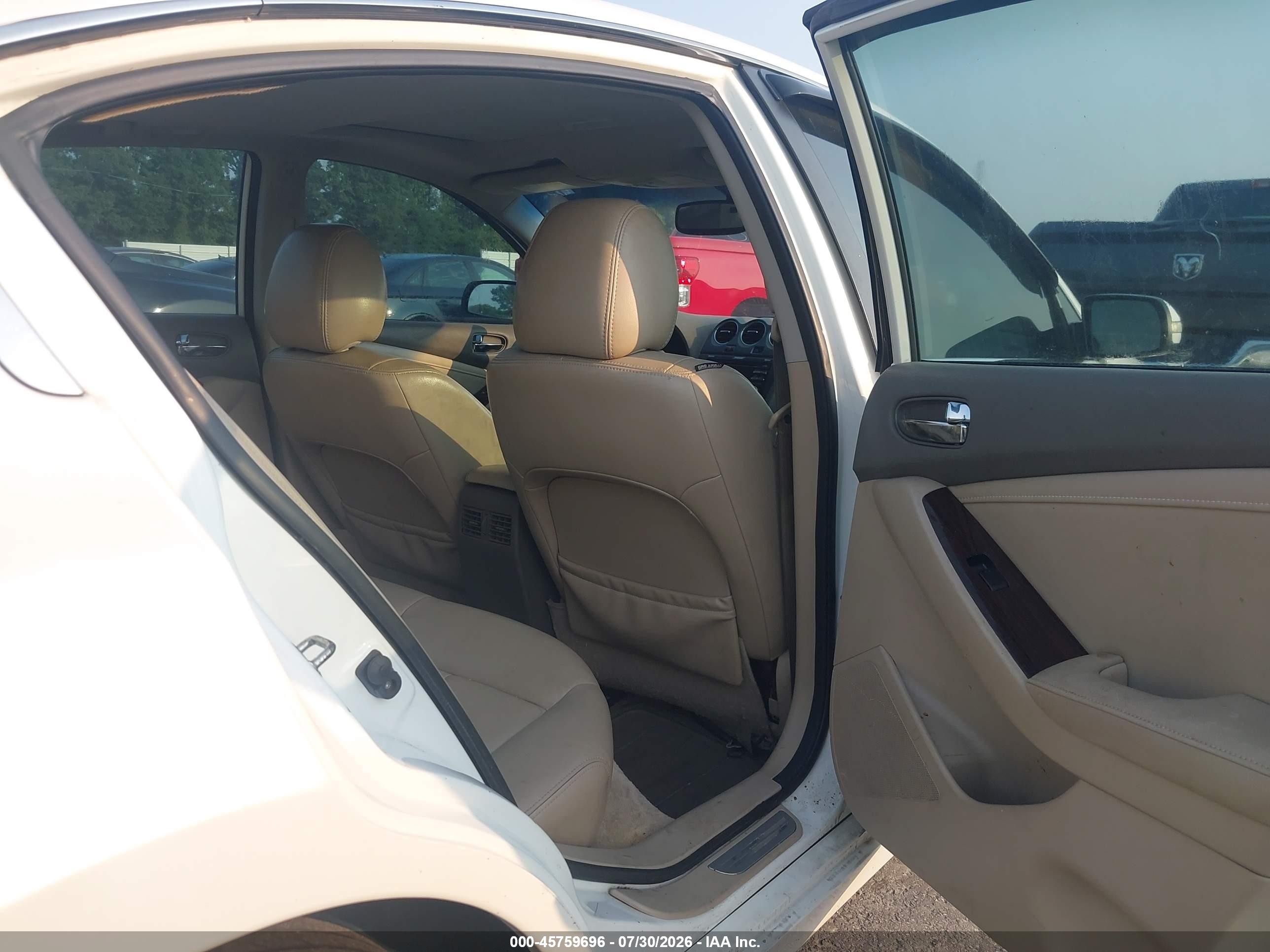 2012 Nissan Altima 2.5 S White vin: 1N4AL2AP9CN564892