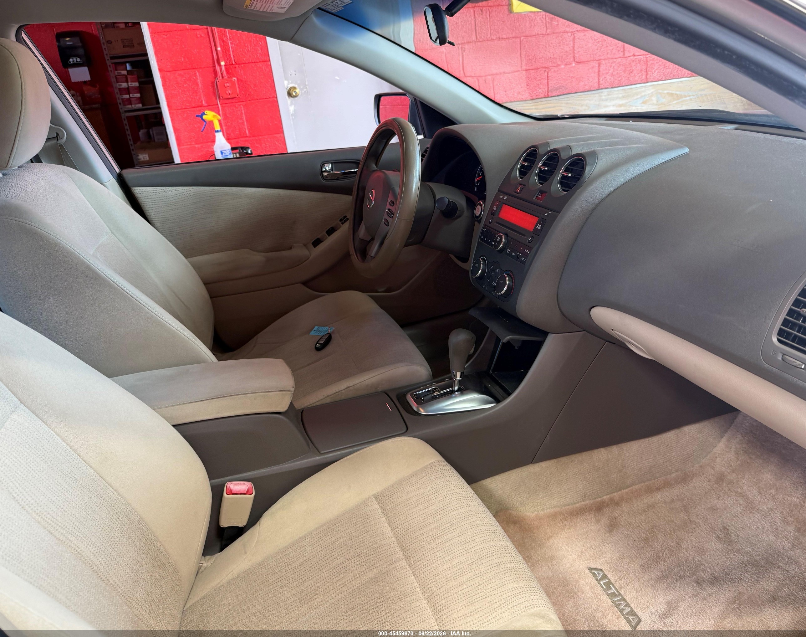 2012 Nissan Altima 2.5 S Tan vin: 1N4AL2AP9CN573253