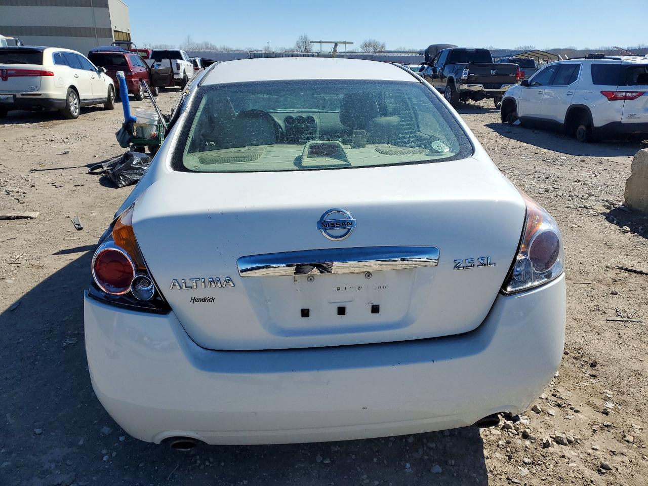 2012 Nissan Altima 2.5 White vin: 1N4AL2AP9CN574225