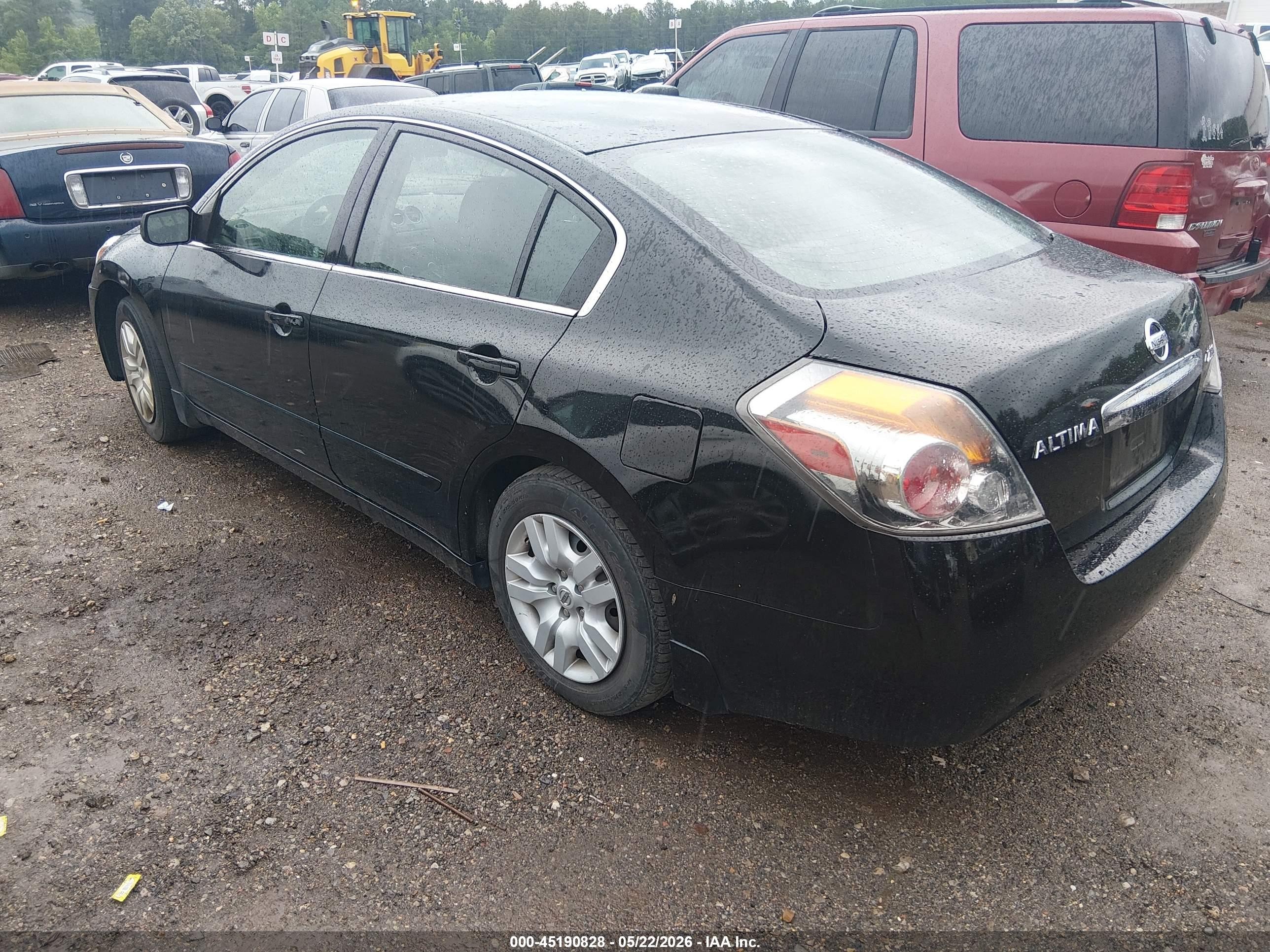 2012 Nissan Altima 2.5 S Black vin: 1N4AL2AP9CN576590