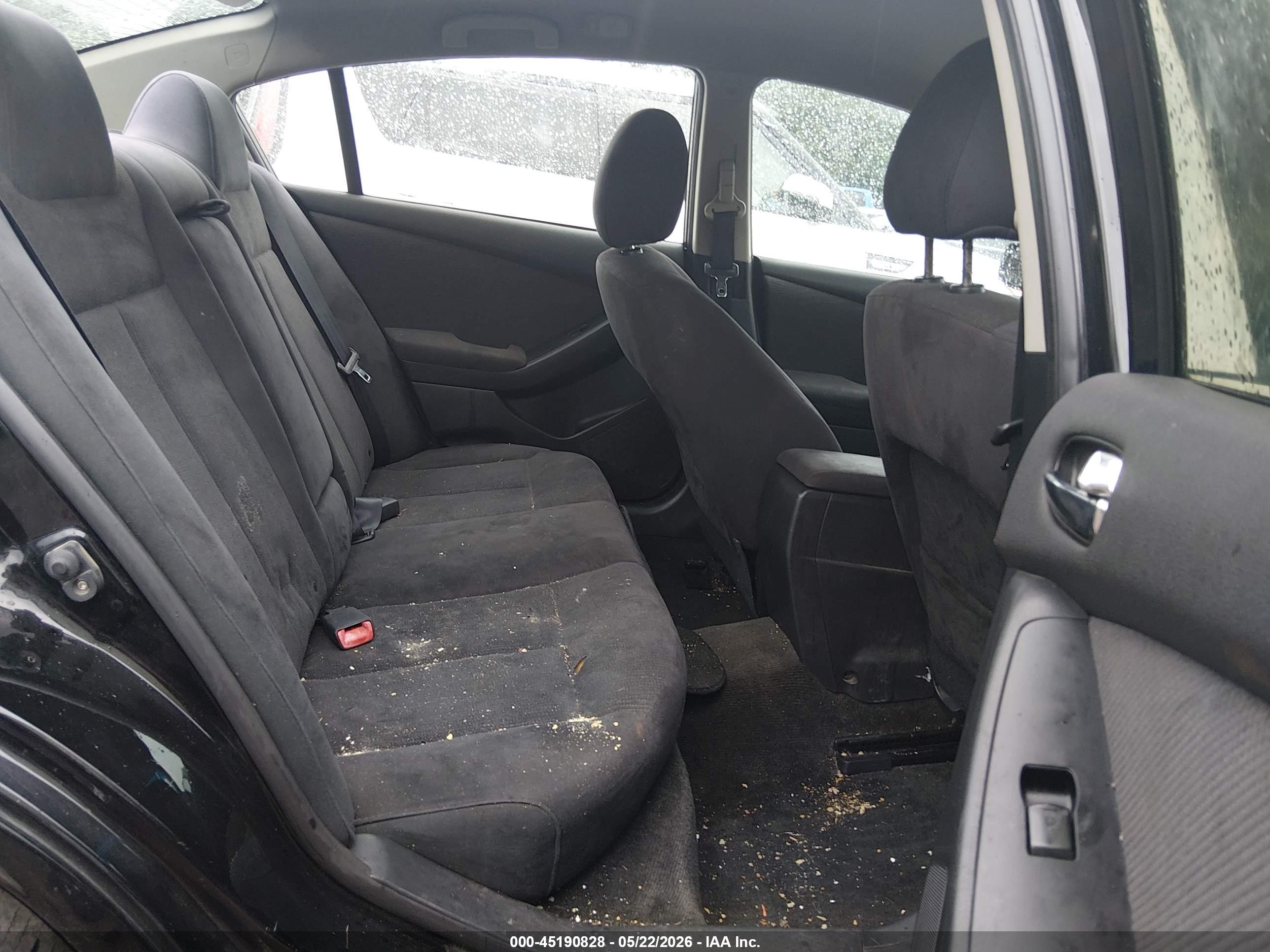2012 Nissan Altima 2.5 S Black vin: 1N4AL2AP9CN576590