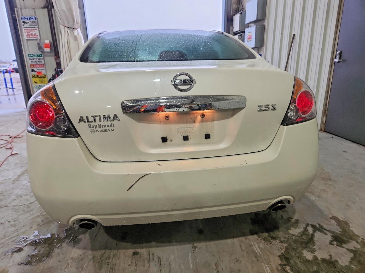 2012 Nissan Altima 2.5 White vin: 1N4AL2AP9CN576928