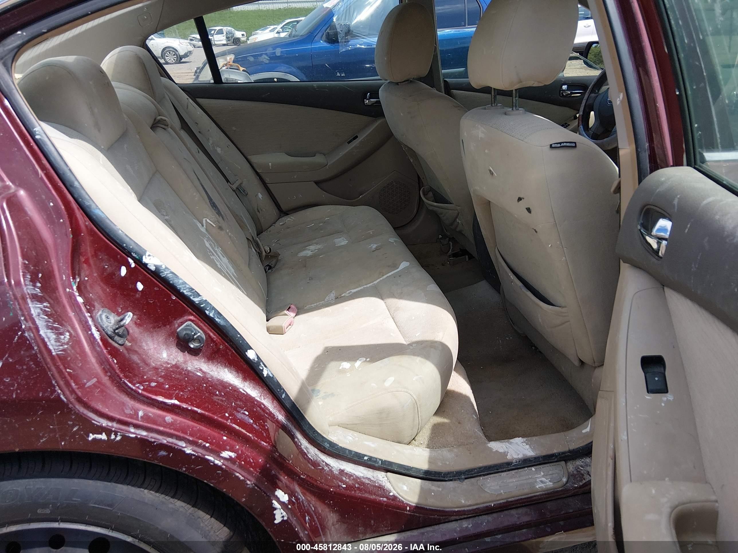 2010 Nissan Altima 2.5 S Темно-бордовый vin: 1N4AL2APXAN402332