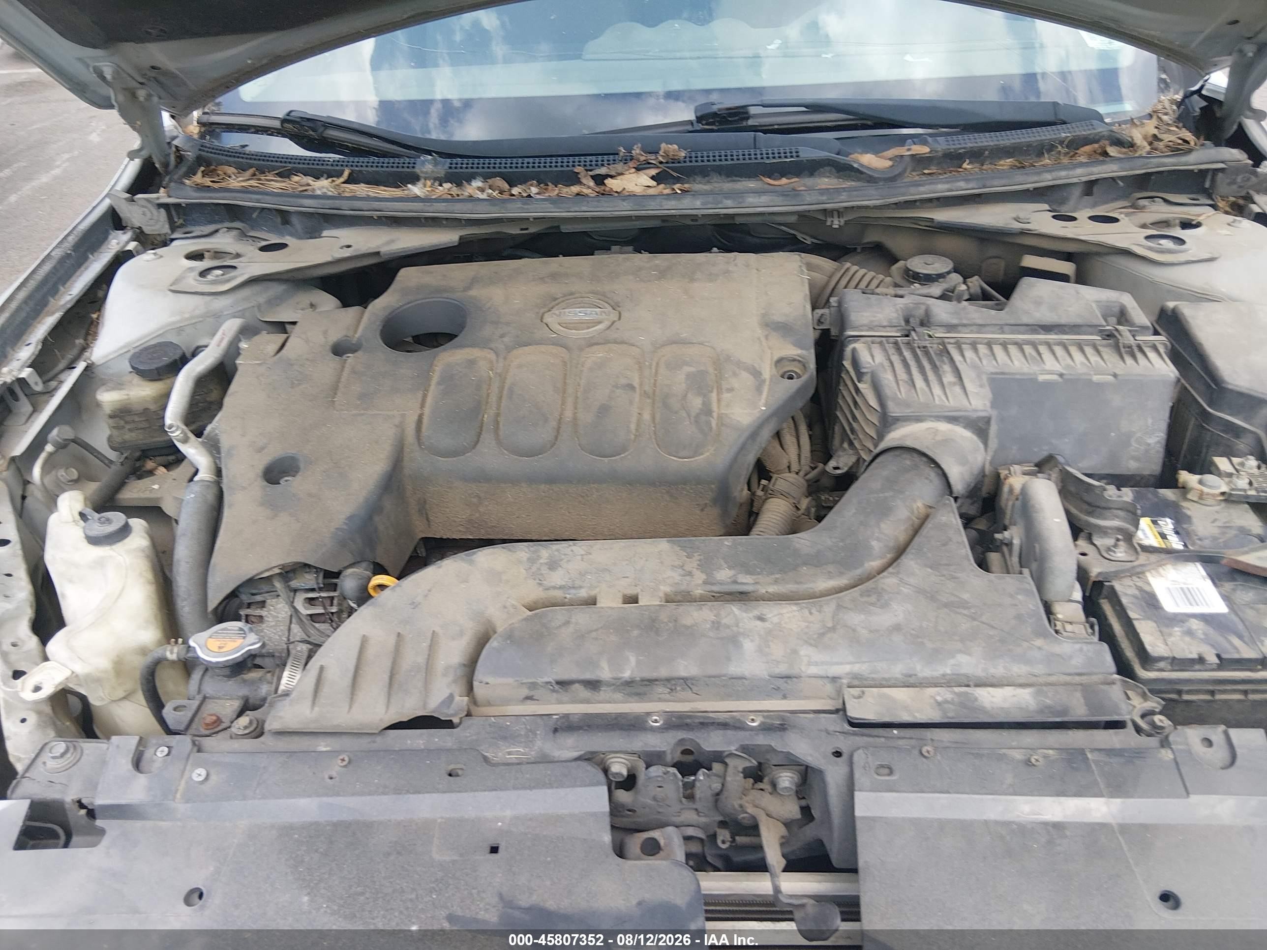 2010 Nissan Altima 2.5 Серебряный vin: 1N4AL2APXAN403299