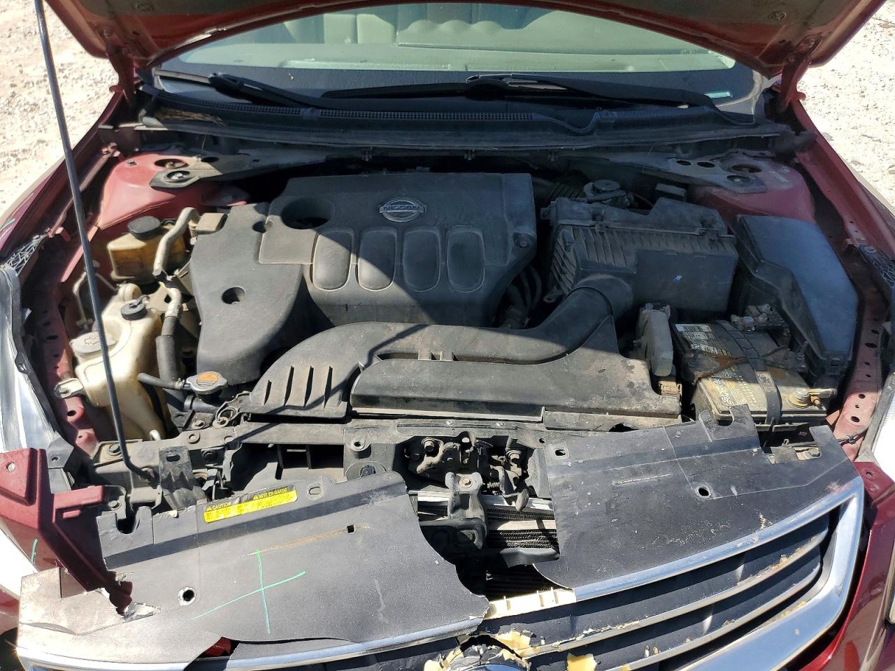 2010 Nissan Altima 2.5 Maroon vin: 1N4AL2APXAN412780