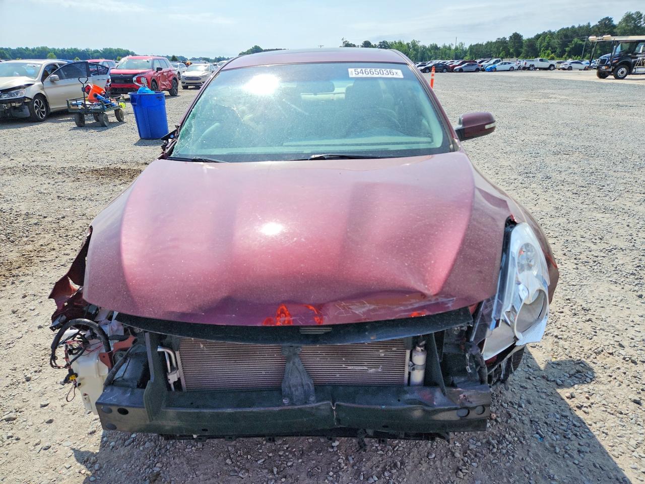 2010 Nissan Altima 2.5 Burgundy vin: 1N4AL2APXAN422239