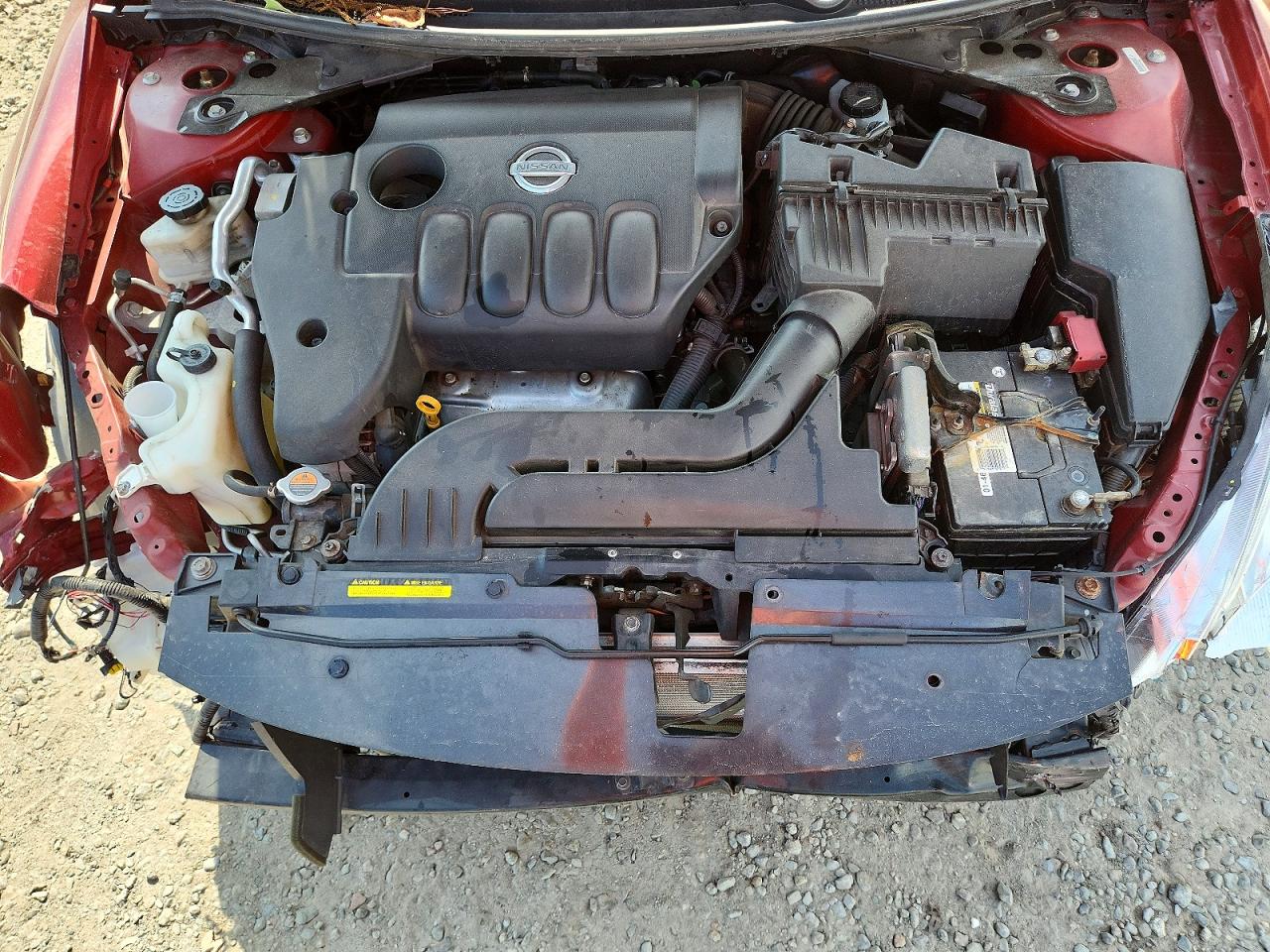 2010 Nissan Altima 2.5 Burgundy vin: 1N4AL2APXAN422239