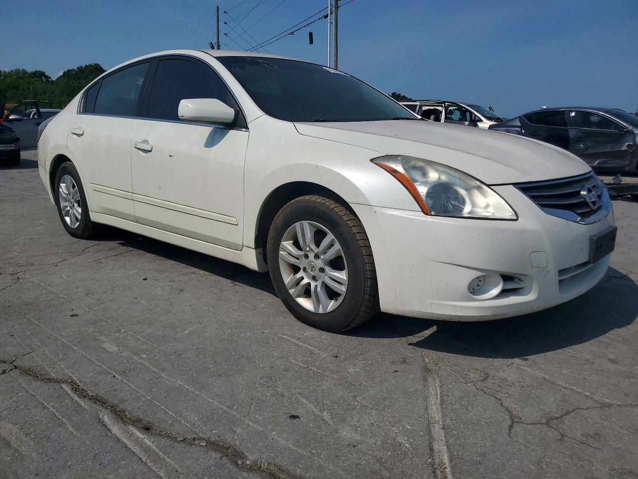 2010 Nissan Altima 2.5 White vin: 1N4AL2APXAN425514