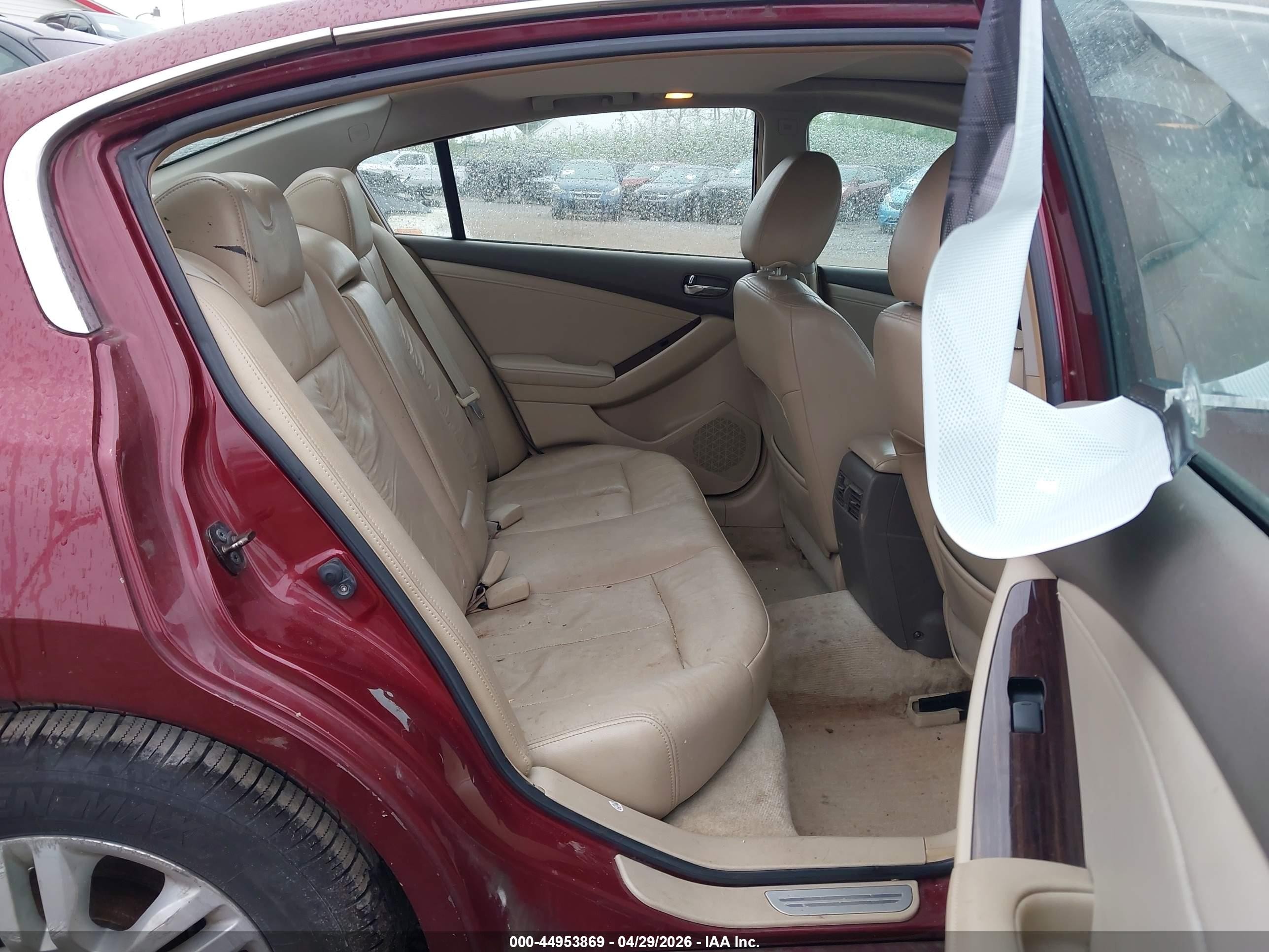 2010 Nissan Altima 2.5 S Maroon vin: 1N4AL2APXAN447545