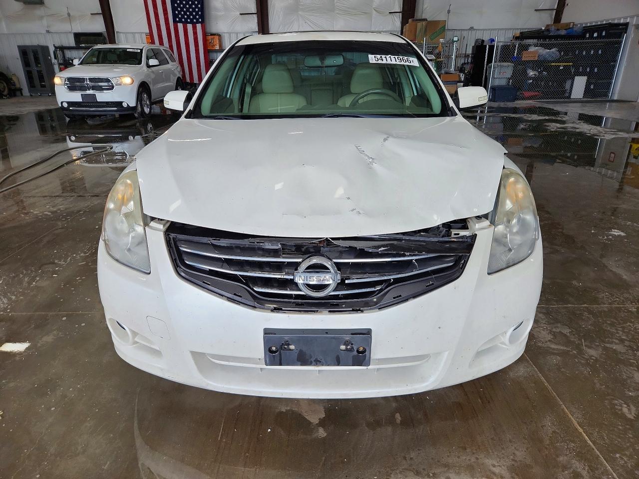 2010 Nissan Altima 2.5 White vin: 1N4AL2APXAN458707
