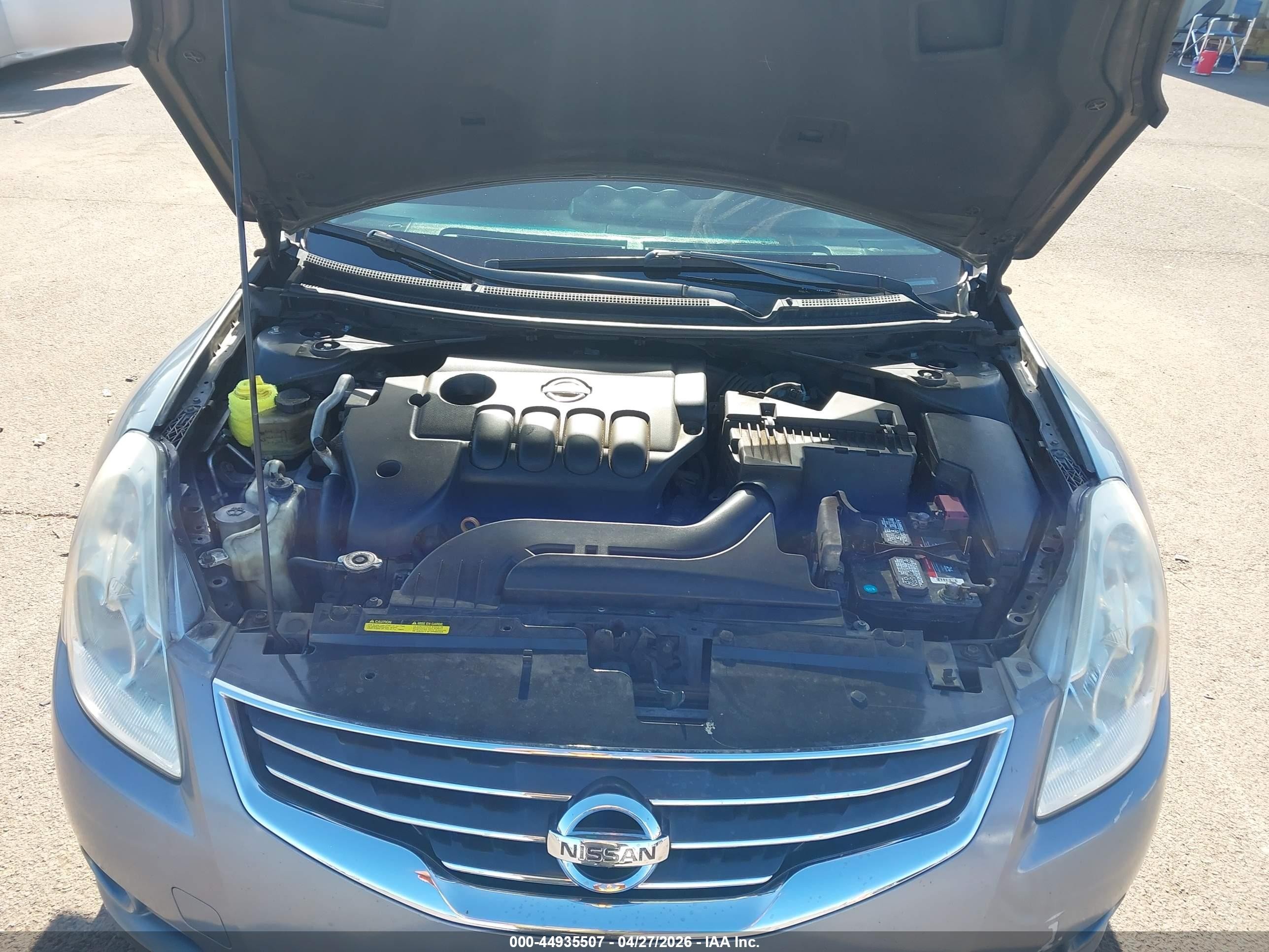 2010 Nissan Altima 2.5 S Light Blue vin: 1N4AL2APXAN471165