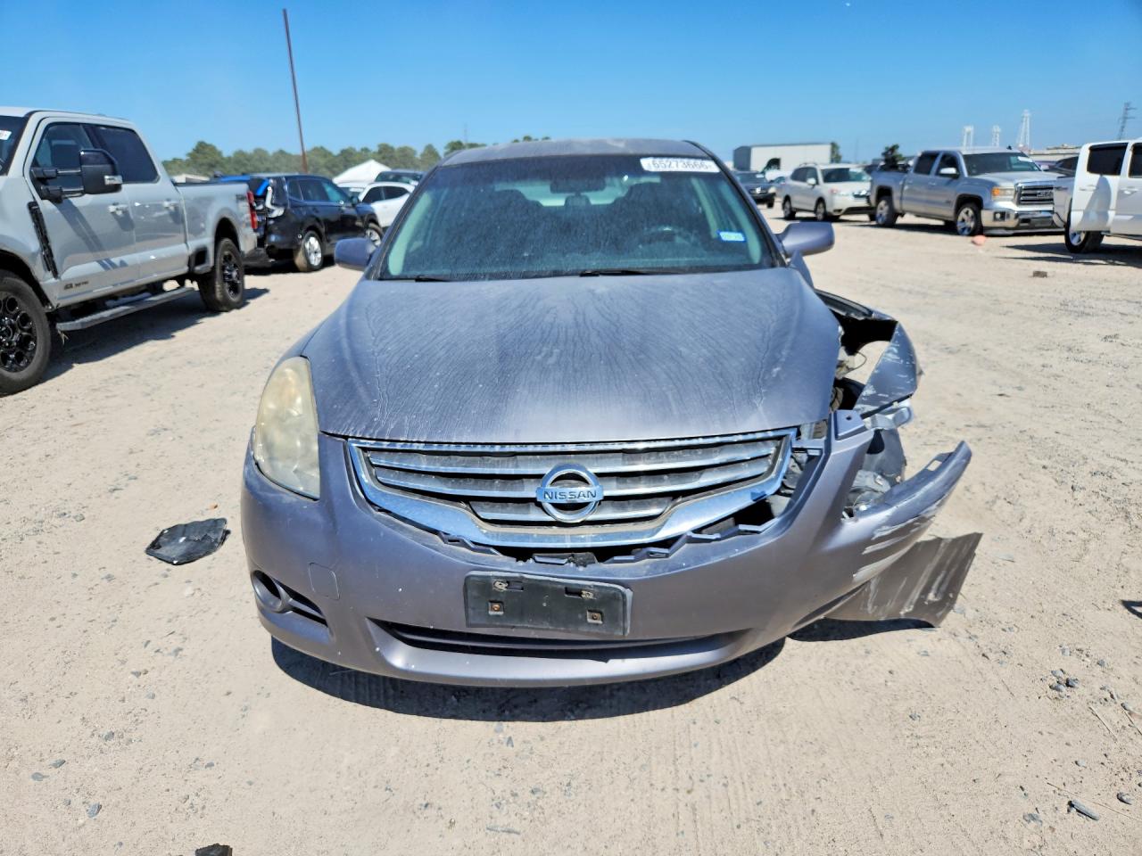 2010 Nissan Altima S Silver vin: 1N4AL2APXAN472512