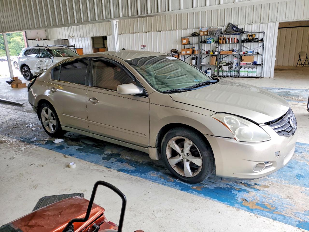 2010 Nissan Altima Base/s Beige vin: 1N4AL2APXAN491349