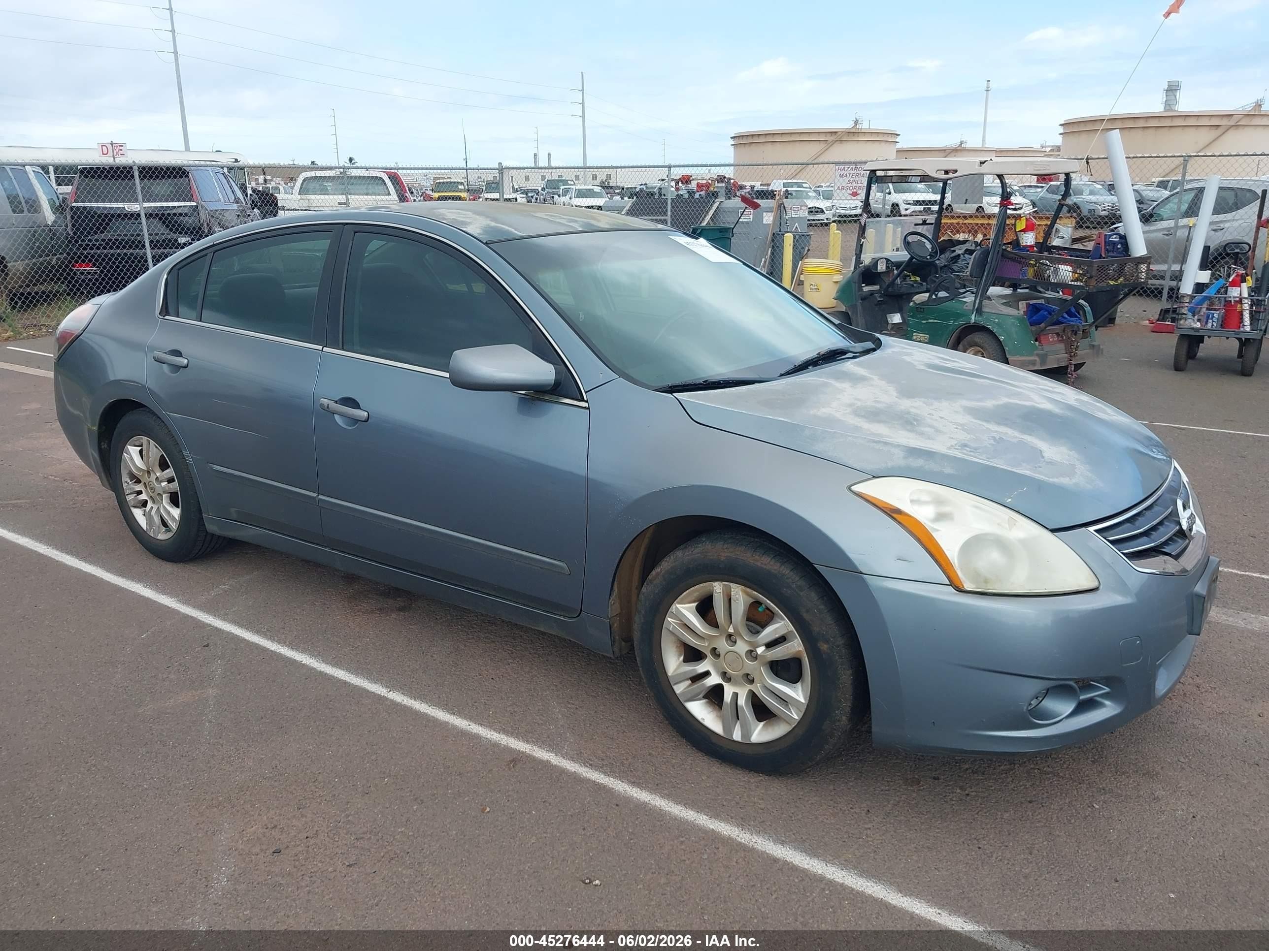 2010 Nissan Altima 2.5 S Blue vin: 1N4AL2APXAN493599
