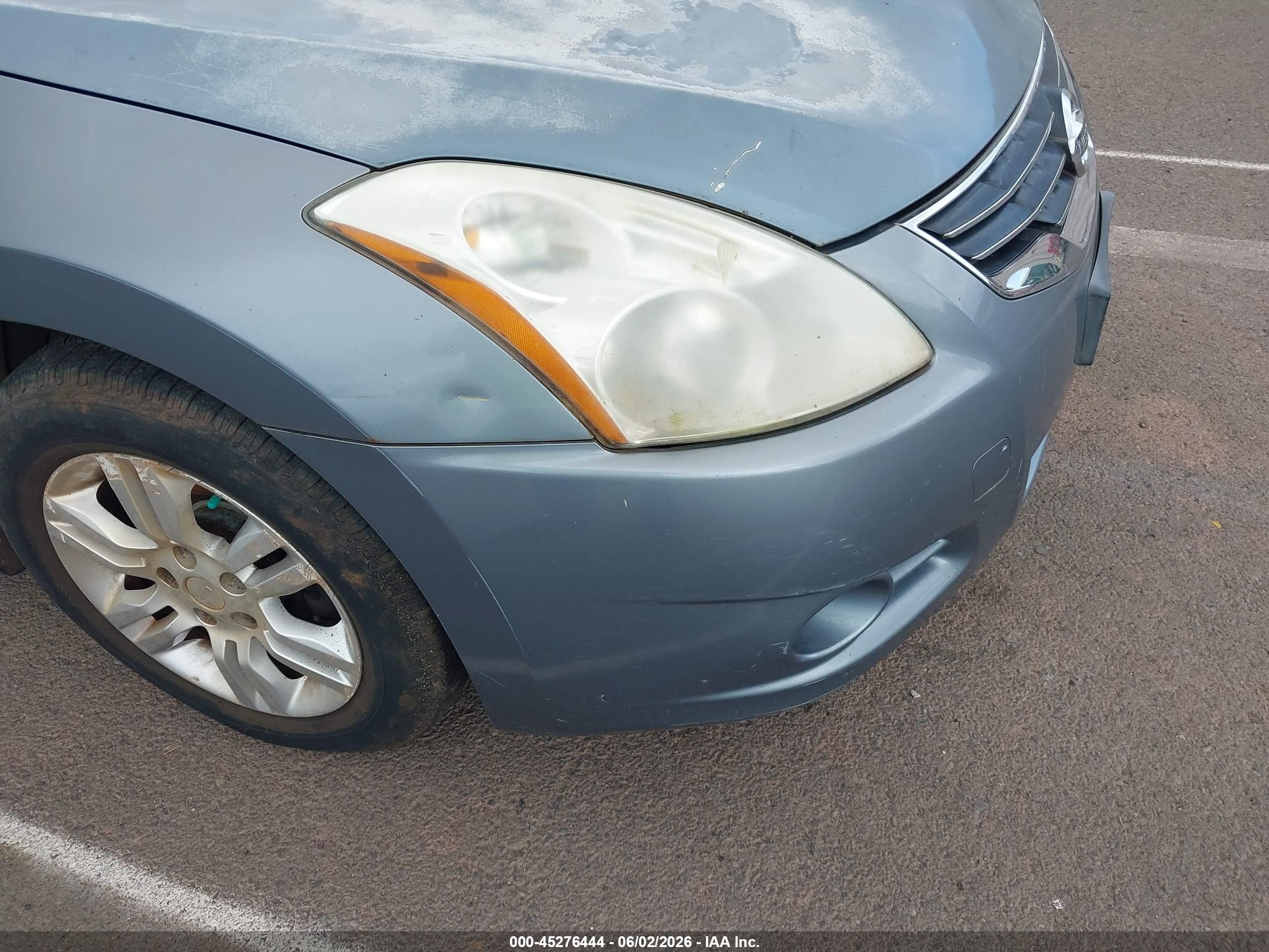 2010 Nissan Altima 2.5 S Blue vin: 1N4AL2APXAN493599