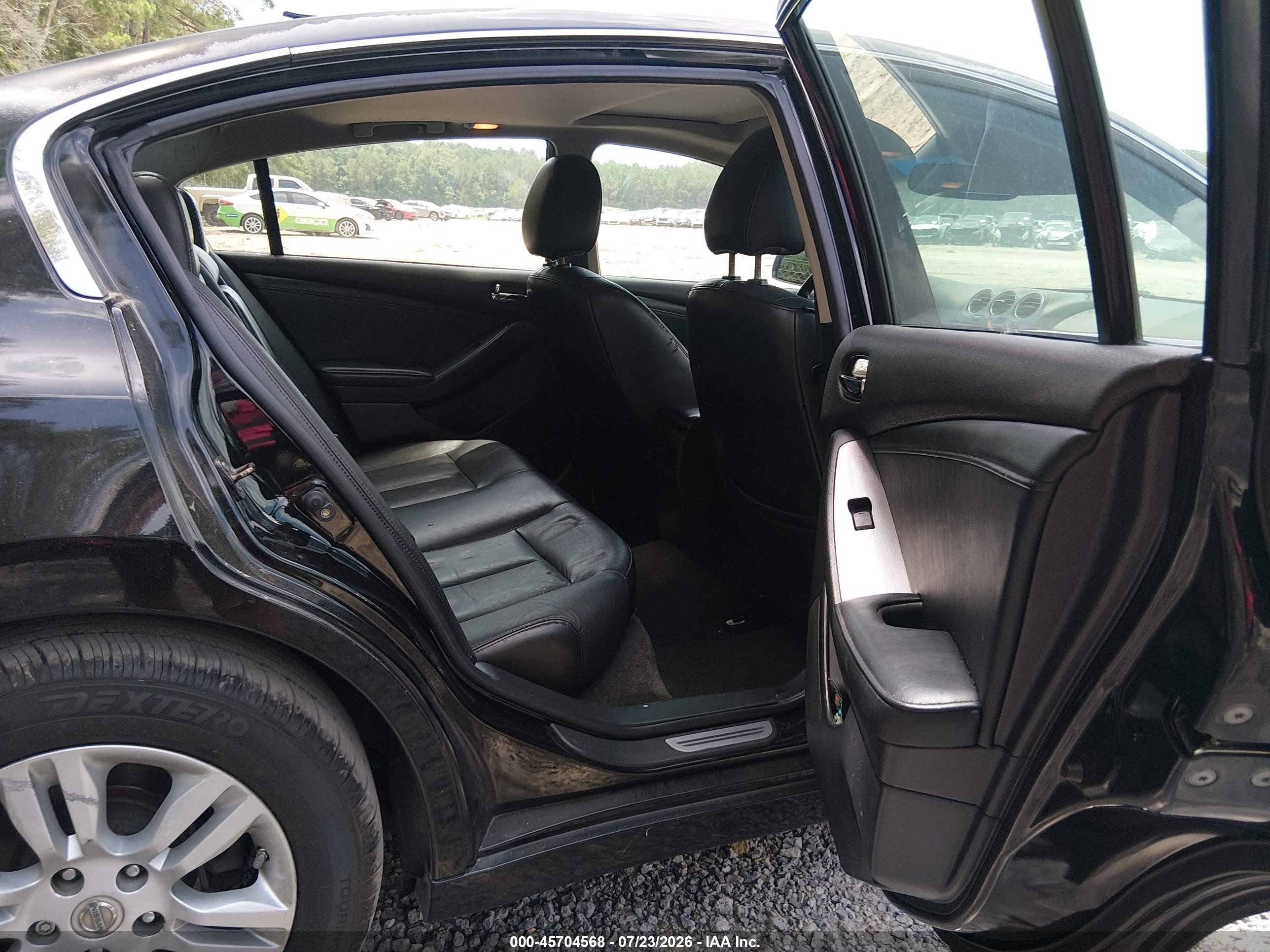 2010 Nissan Altima 2.5 S Black vin: 1N4AL2APXAN498043
