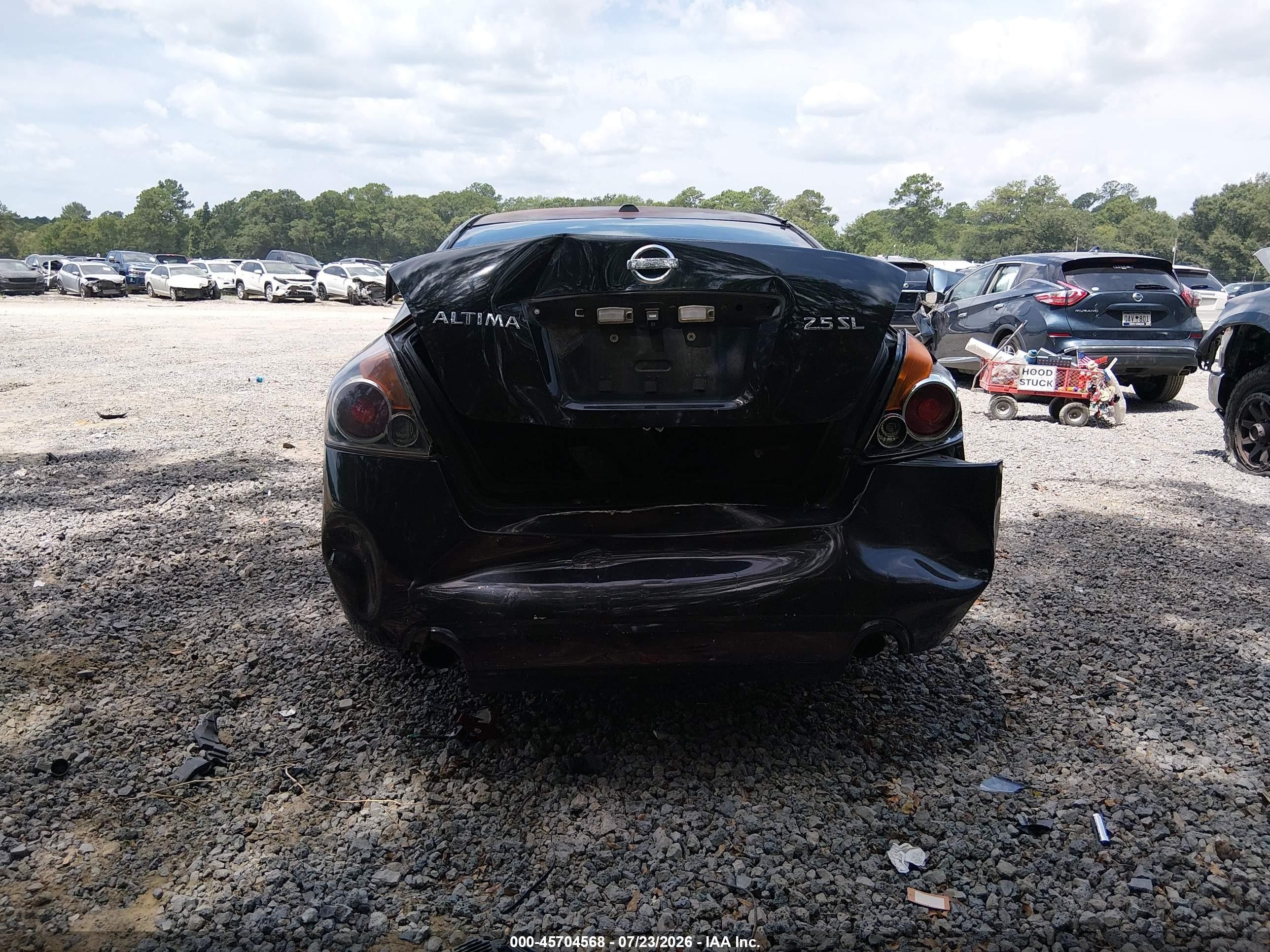 2010 Nissan Altima 2.5 S Black vin: 1N4AL2APXAN498043
