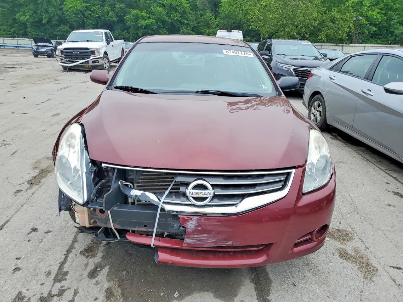 2010 Nissan Altima 2.5 Red vin: 1N4AL2APXAN501653