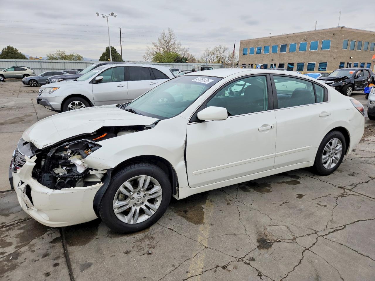 2010 Nissan Altima 2.5 White vin: 1N4AL2APXAN510773