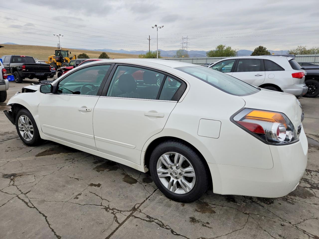 2010 Nissan Altima 2.5 White vin: 1N4AL2APXAN510773