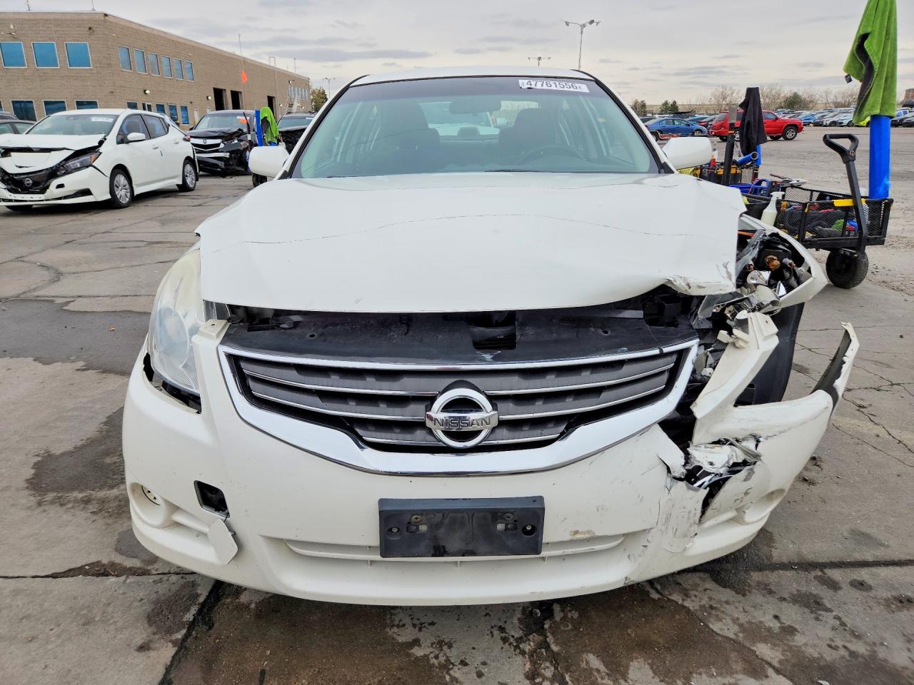 2010 Nissan Altima 2.5 White vin: 1N4AL2APXAN510773