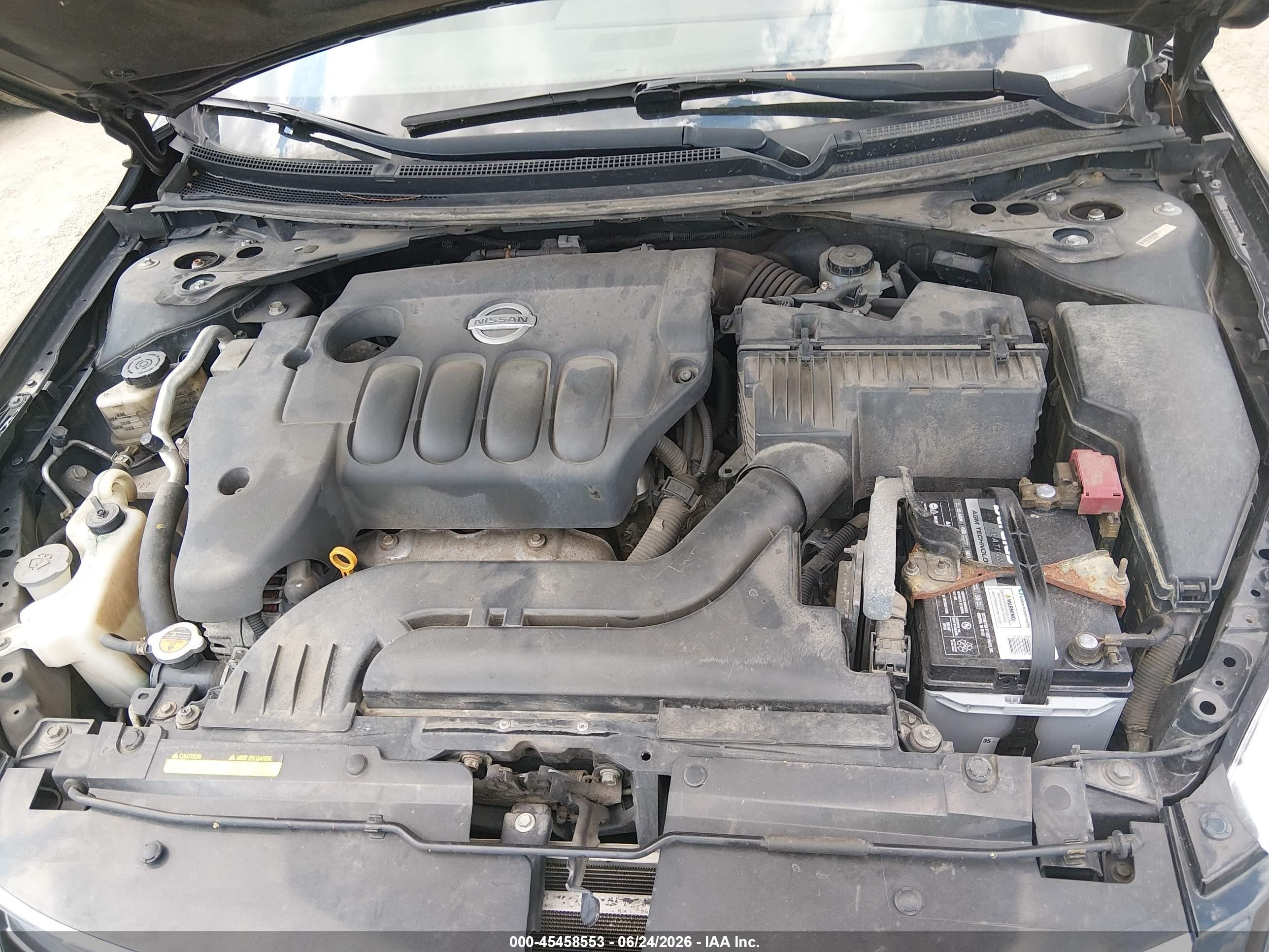 2010 Nissan Altima 2.5 S Black vin: 1N4AL2APXAN547158