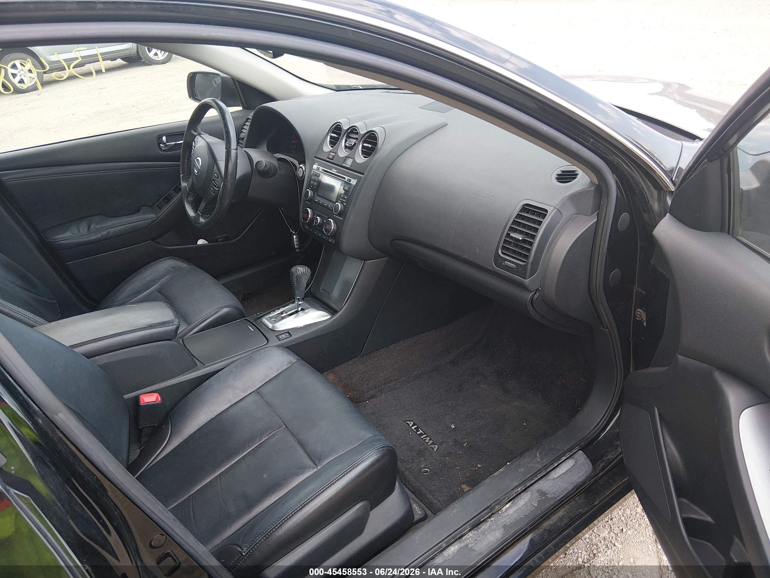 2010 Nissan Altima 2.5 S Black vin: 1N4AL2APXAN547158