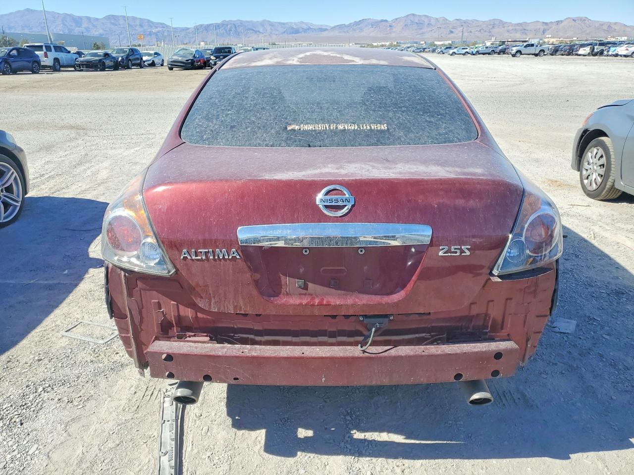 2010 Nissan Altima 2.5 Burgundy vin: 1N4AL2APXAN549606