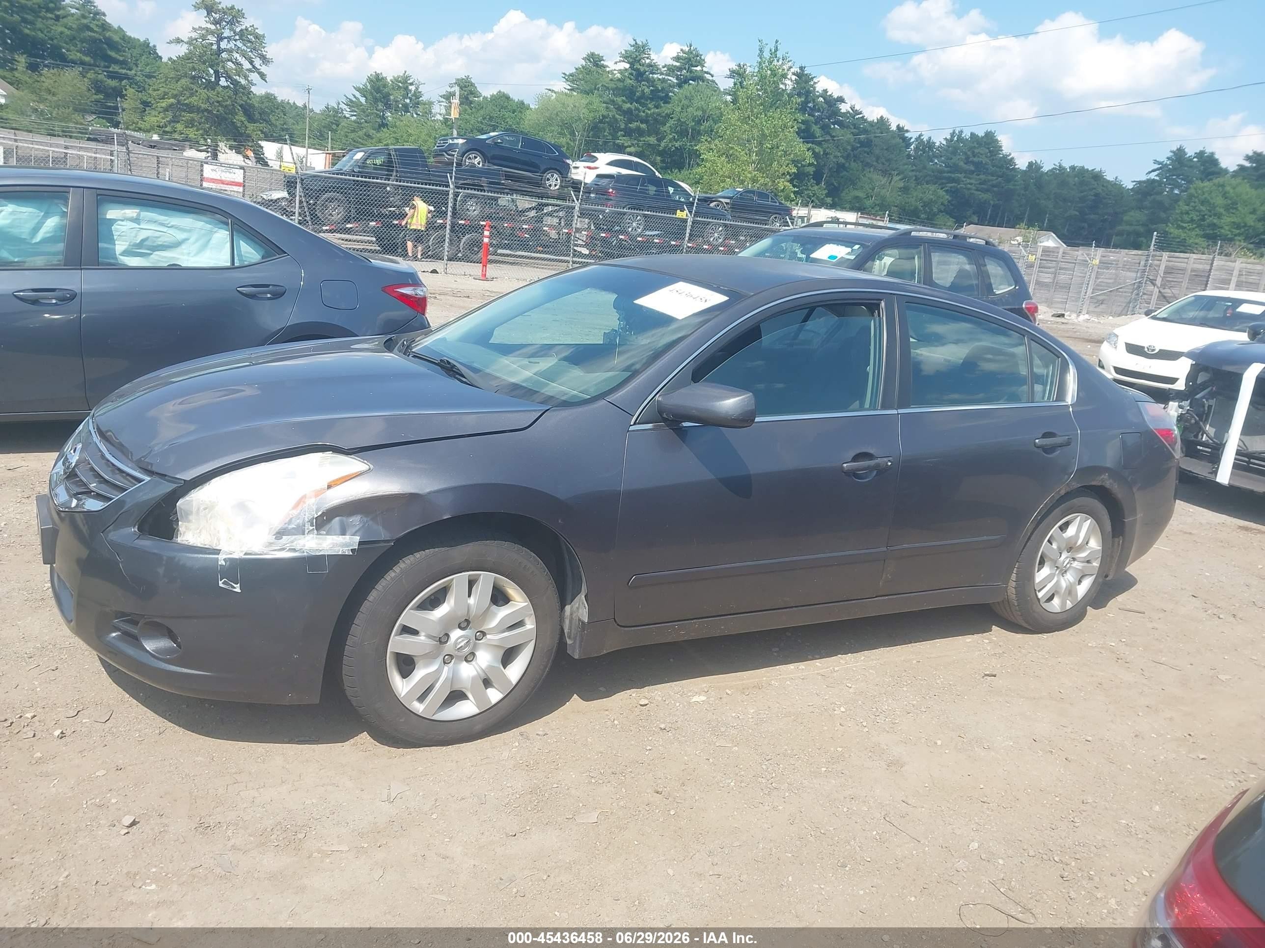 2011 Nissan Altima 2.5 S Gray vin: 1N4AL2APXBC110757