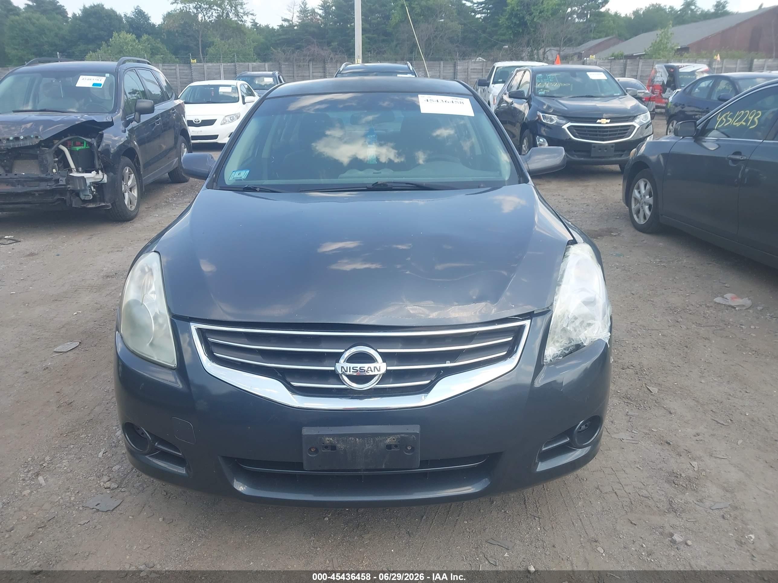2011 Nissan Altima 2.5 S Gray vin: 1N4AL2APXBC110757