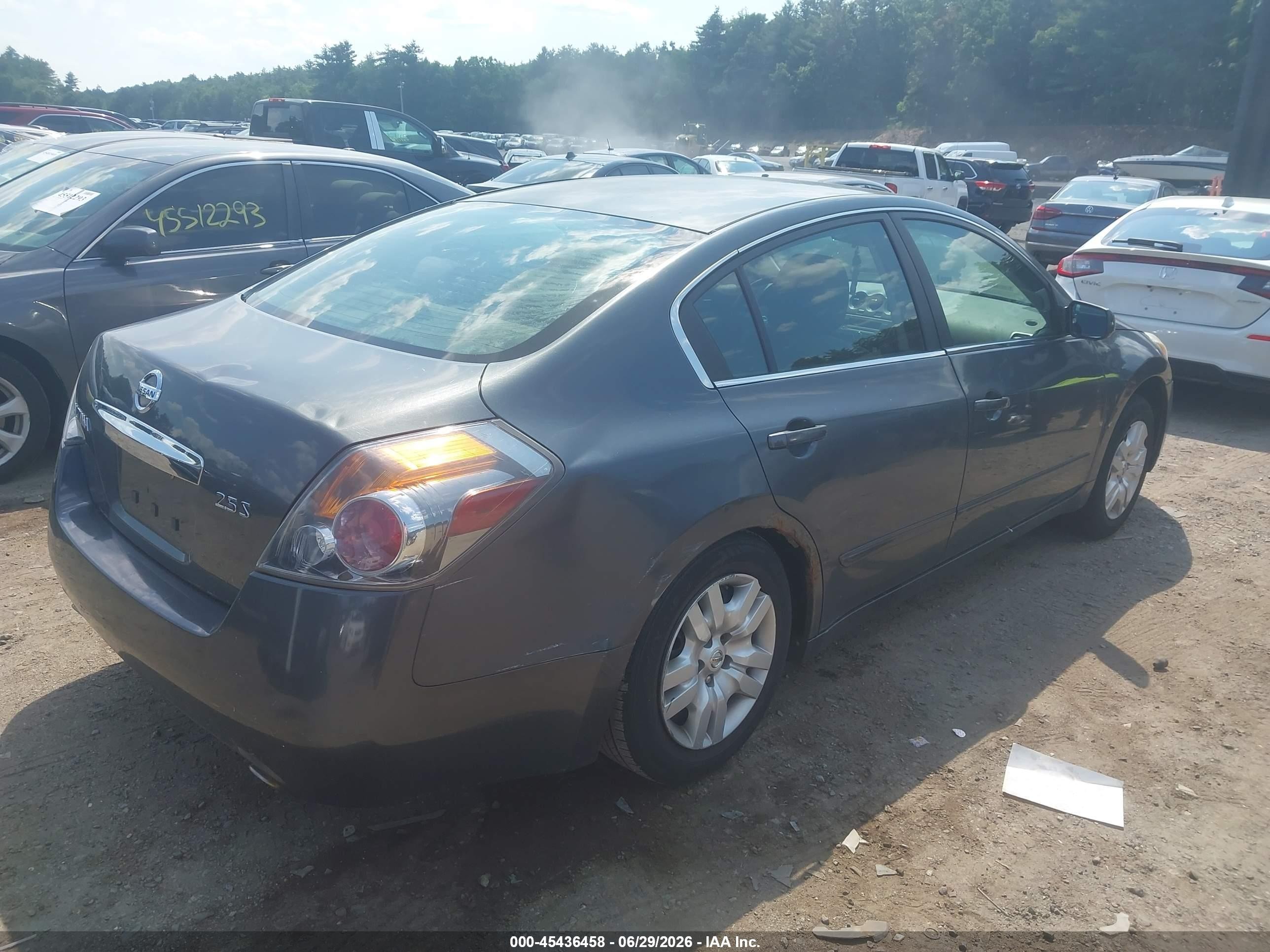 2011 Nissan Altima 2.5 S Gray vin: 1N4AL2APXBC110757