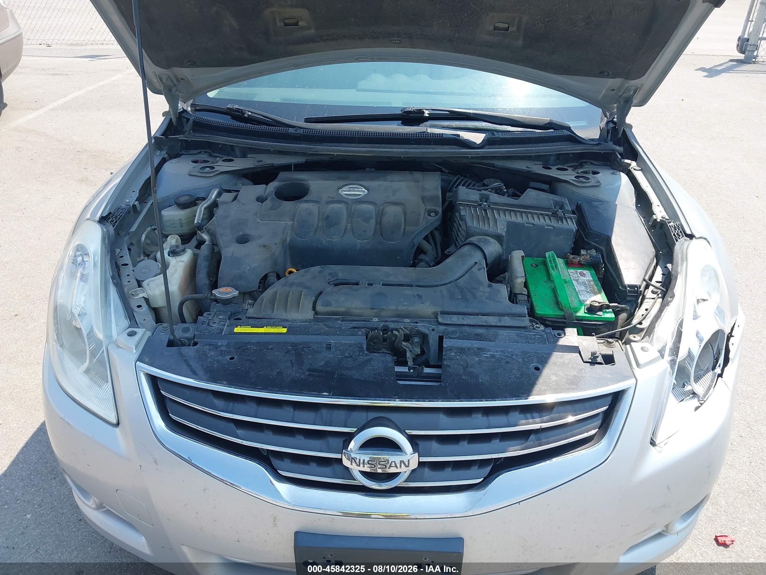 2011 Nissan Altima 2.5 S Silver vin: 1N4AL2APXBC151745