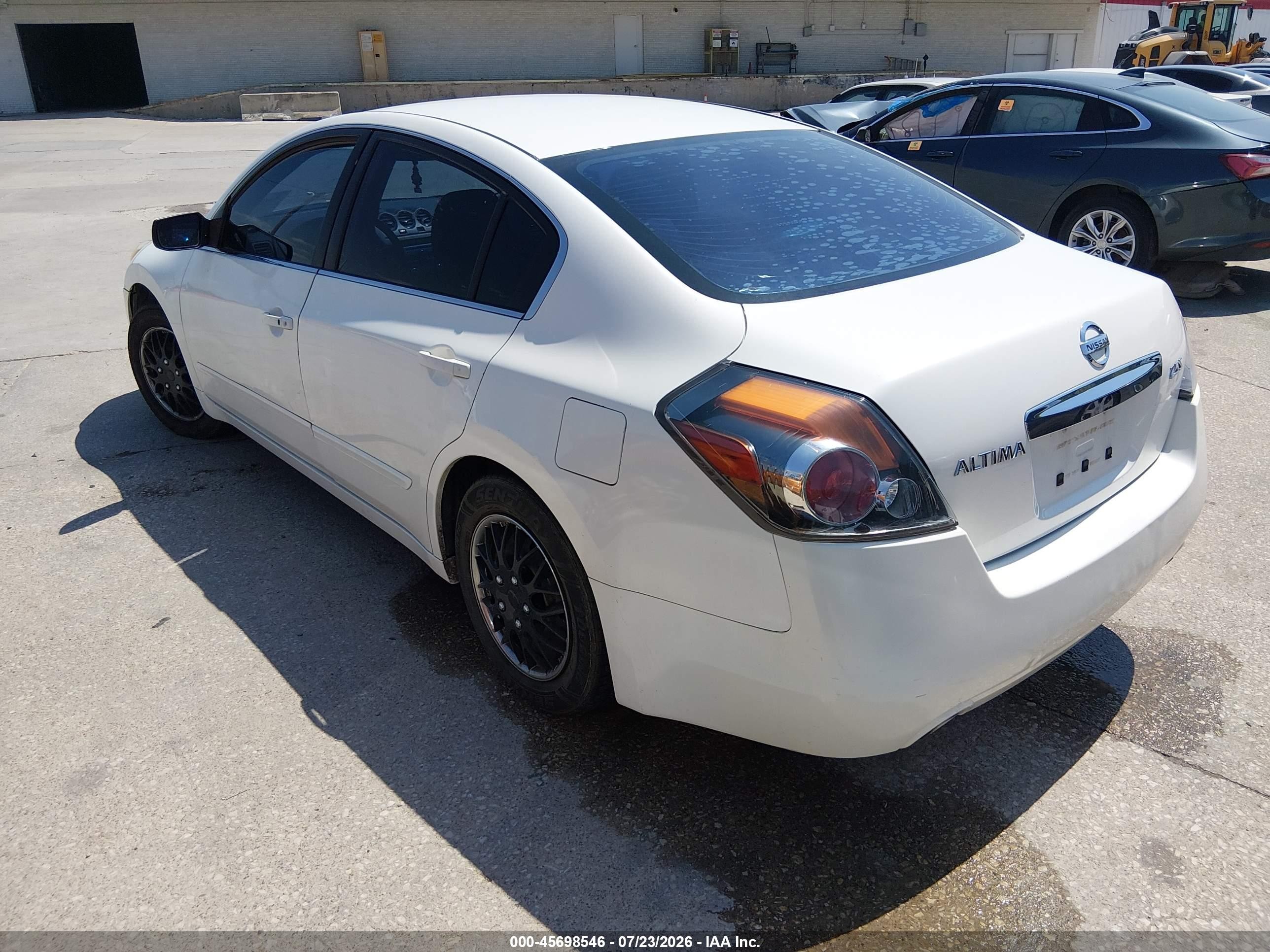 2011 Nissan Altima 2.5 S White vin: 1N4AL2APXBC152989