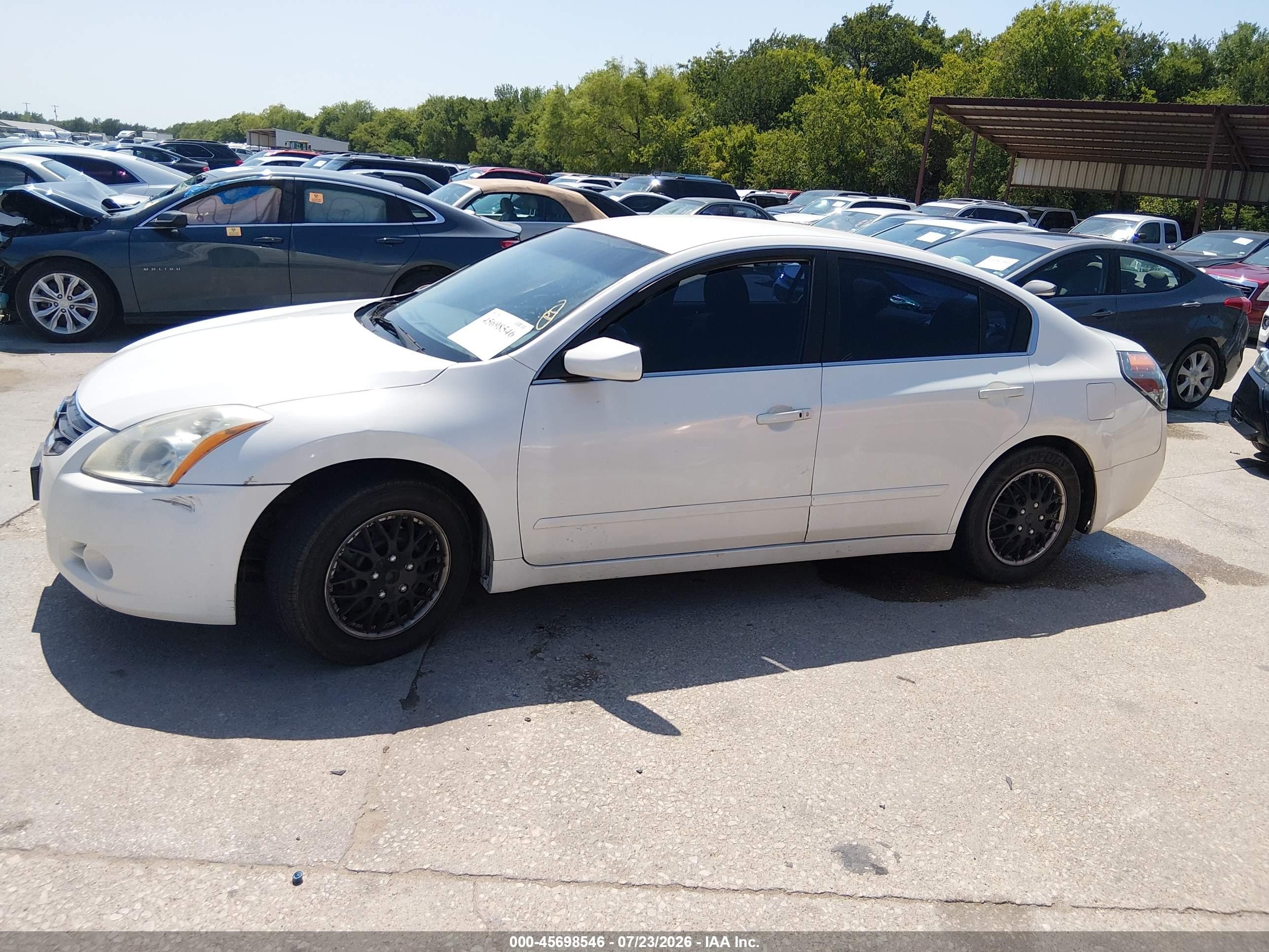 2011 Nissan Altima 2.5 S White vin: 1N4AL2APXBC152989