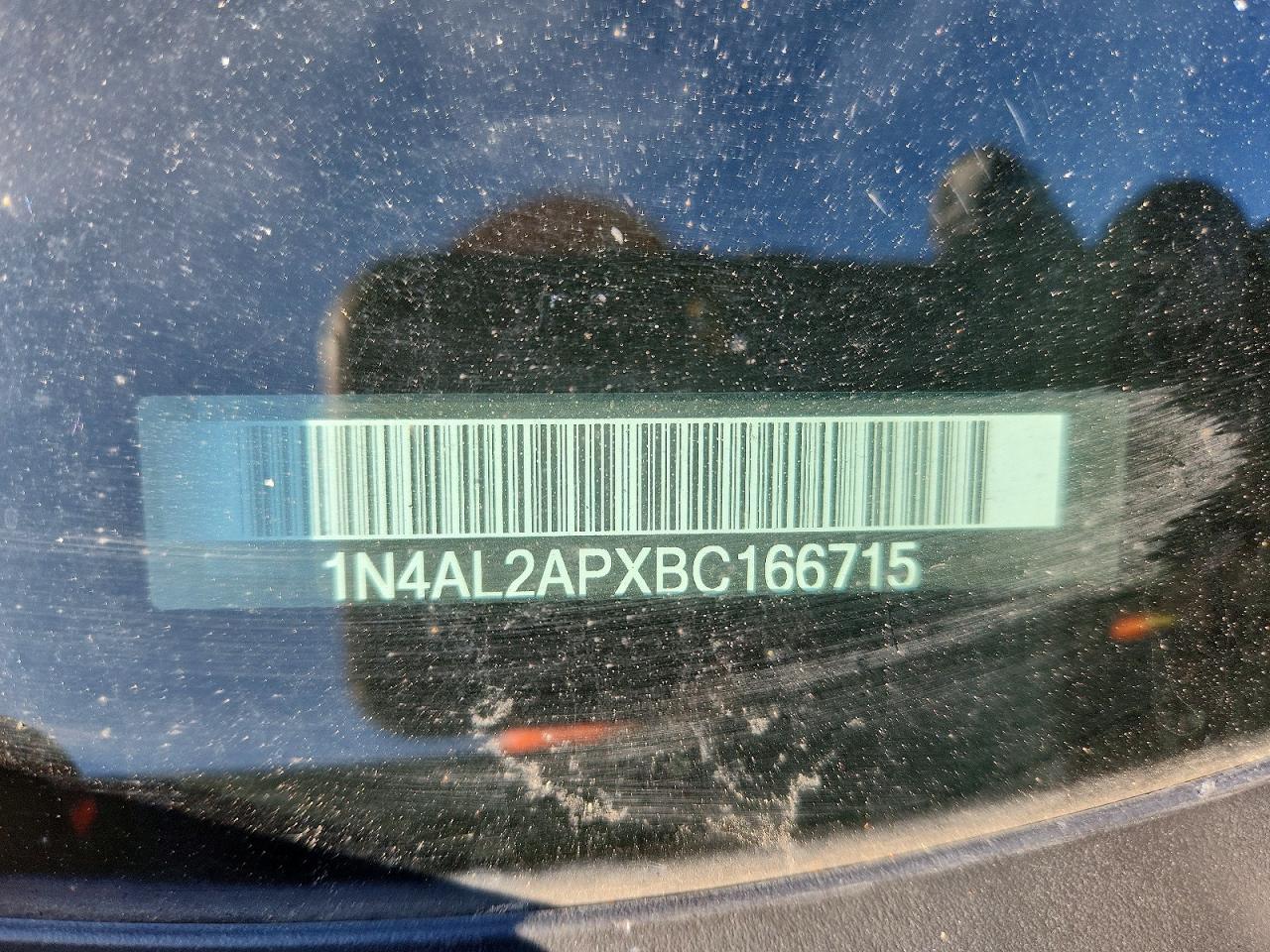 2011 Nissan Altima 2.5 Gray vin: 1N4AL2APXBC166715