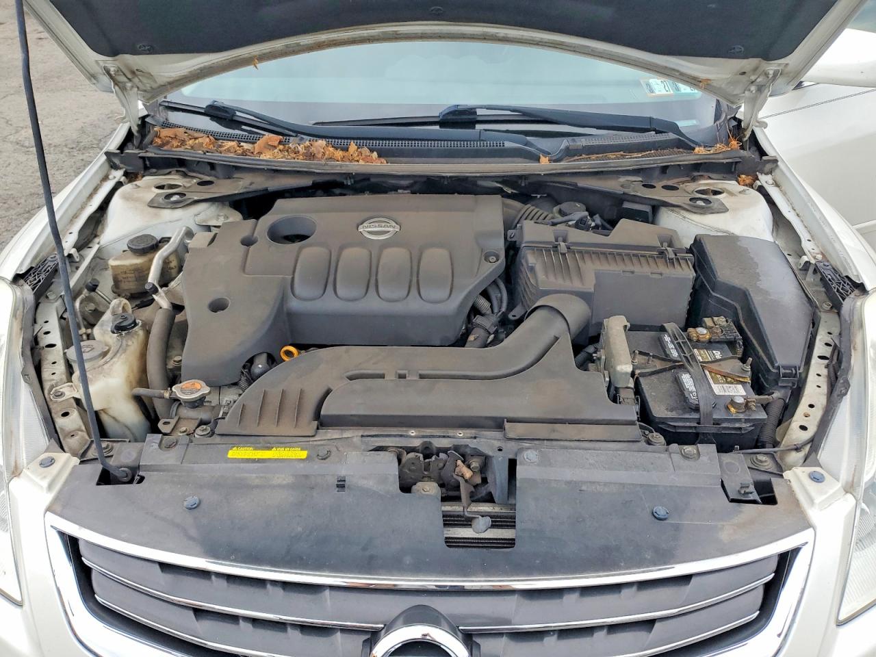 2011 Nissan Altima 2.5 White vin: 1N4AL2APXBN420301
