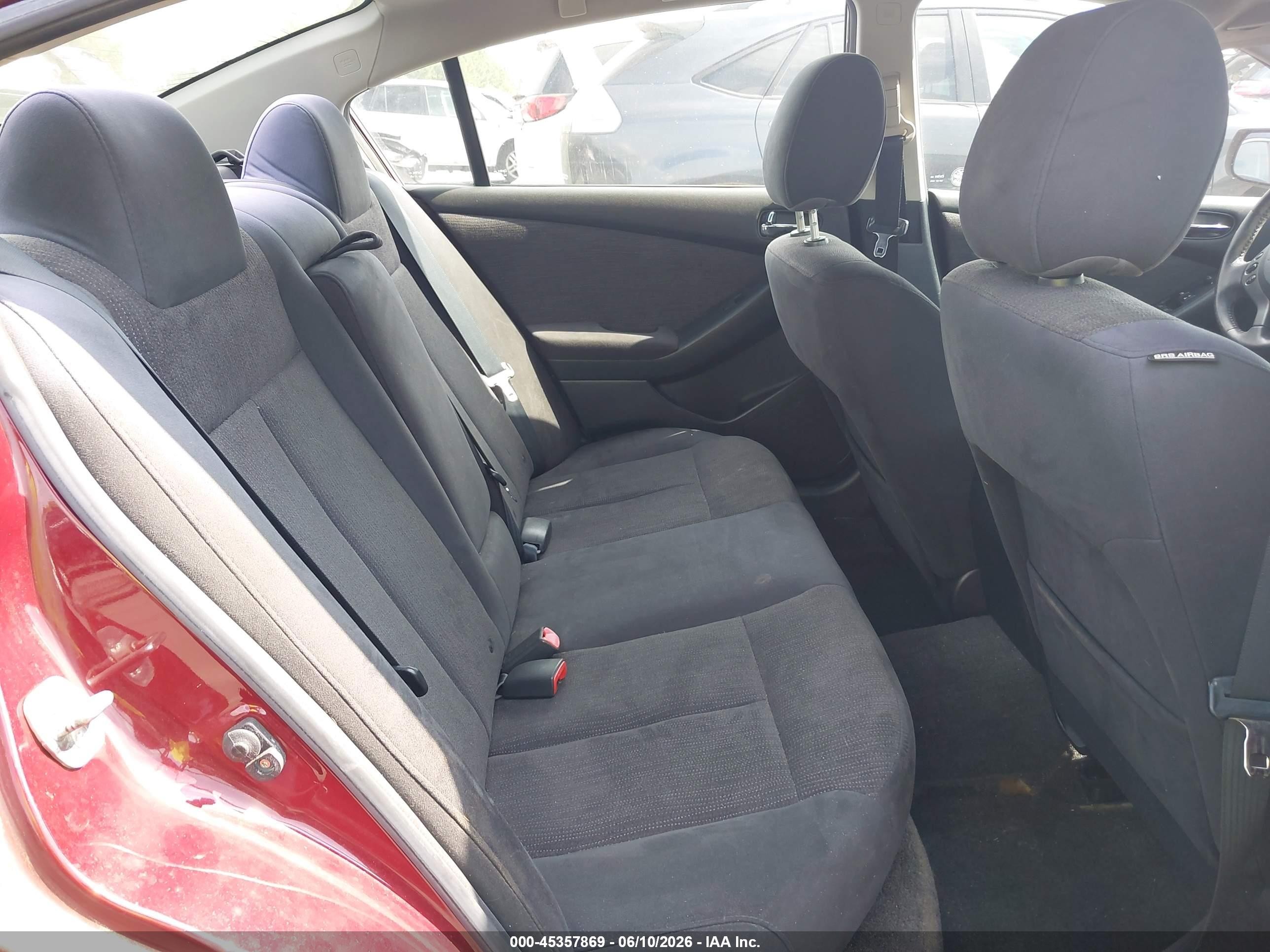 2011 Nissan Altima 2.5 S Maroon vin: 1N4AL2APXBN420993