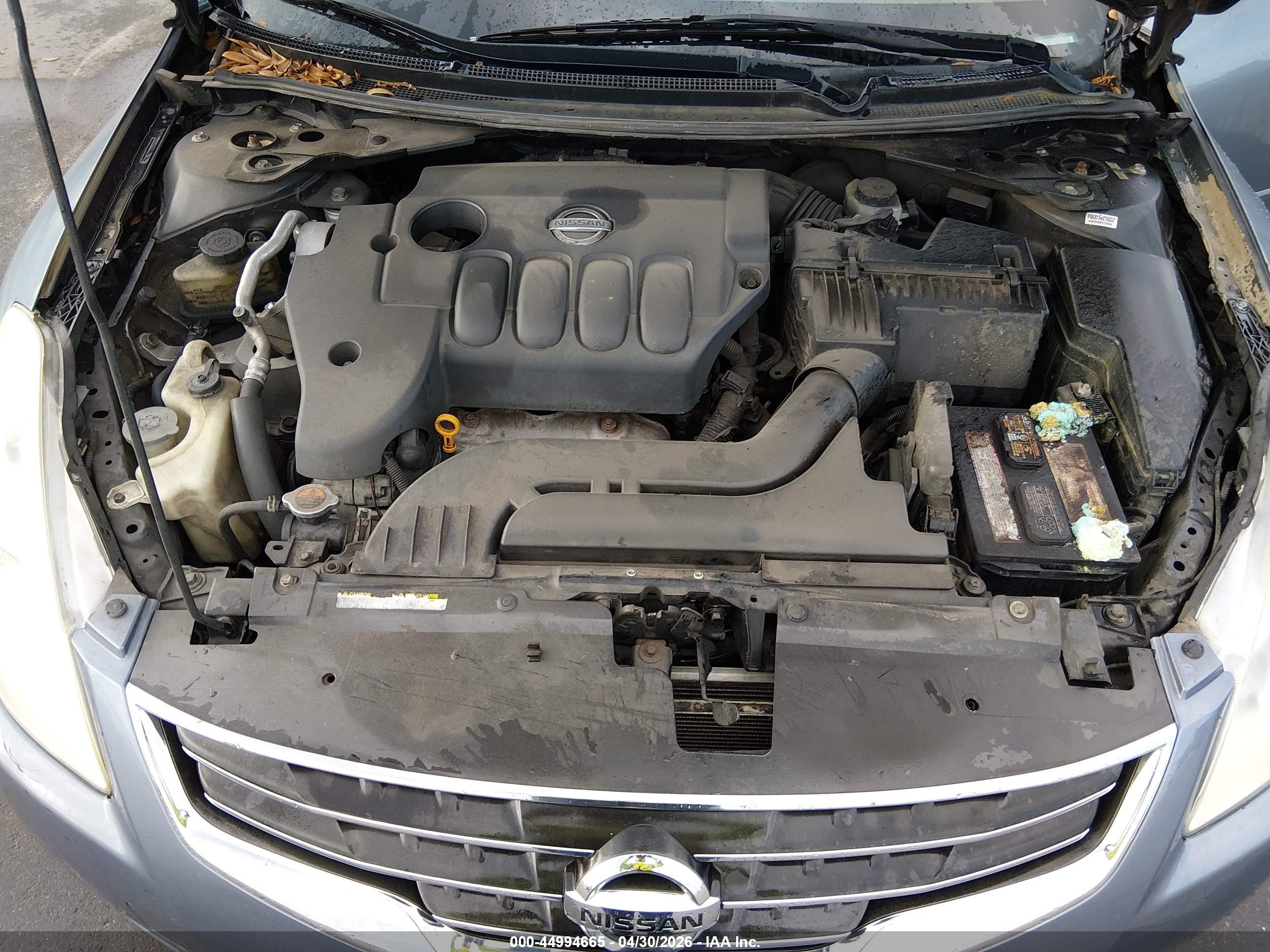 2011 Nissan Altima 2.5 S Light Blue vin: 1N4AL2APXBN438703