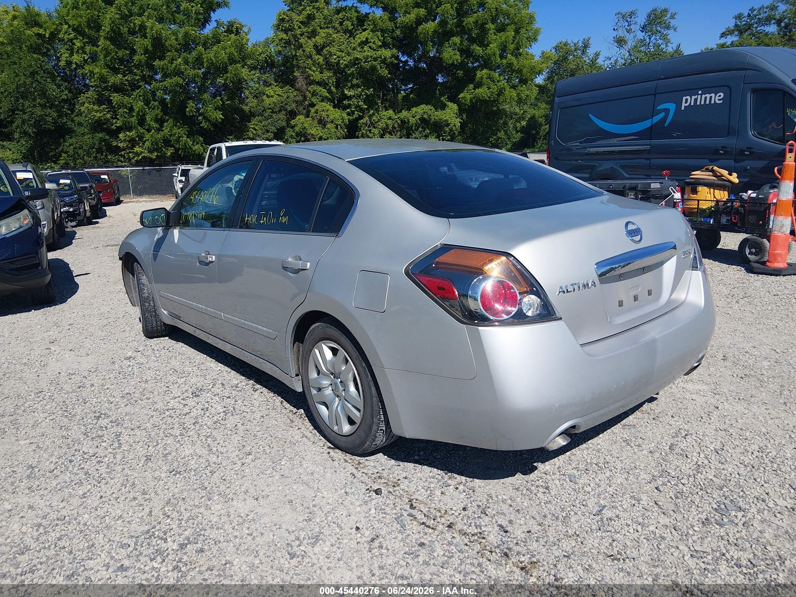 2011 Nissan Altima 2.5 S Silver vin: 1N4AL2APXBN444453