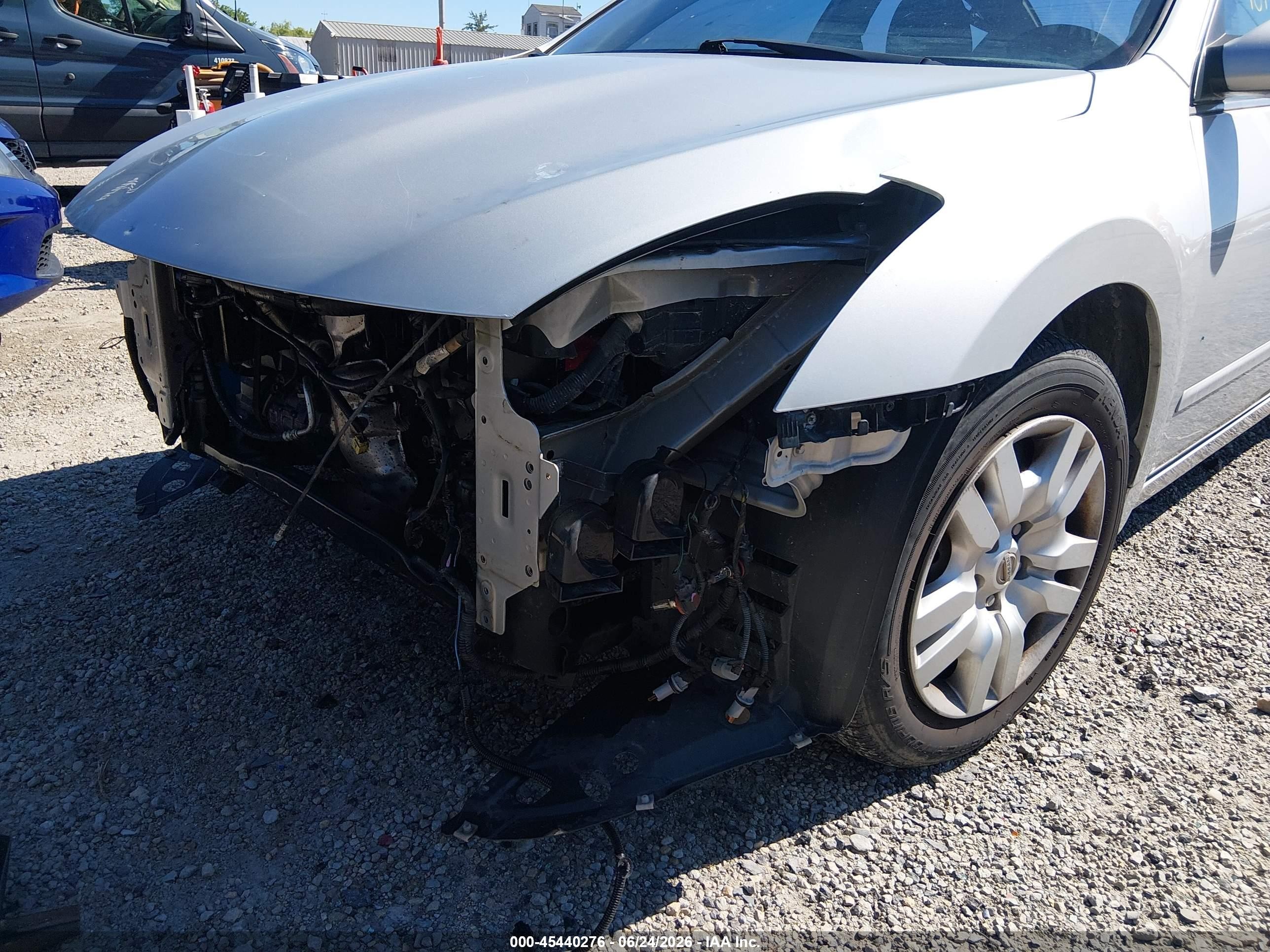 2011 Nissan Altima 2.5 S Silver vin: 1N4AL2APXBN444453