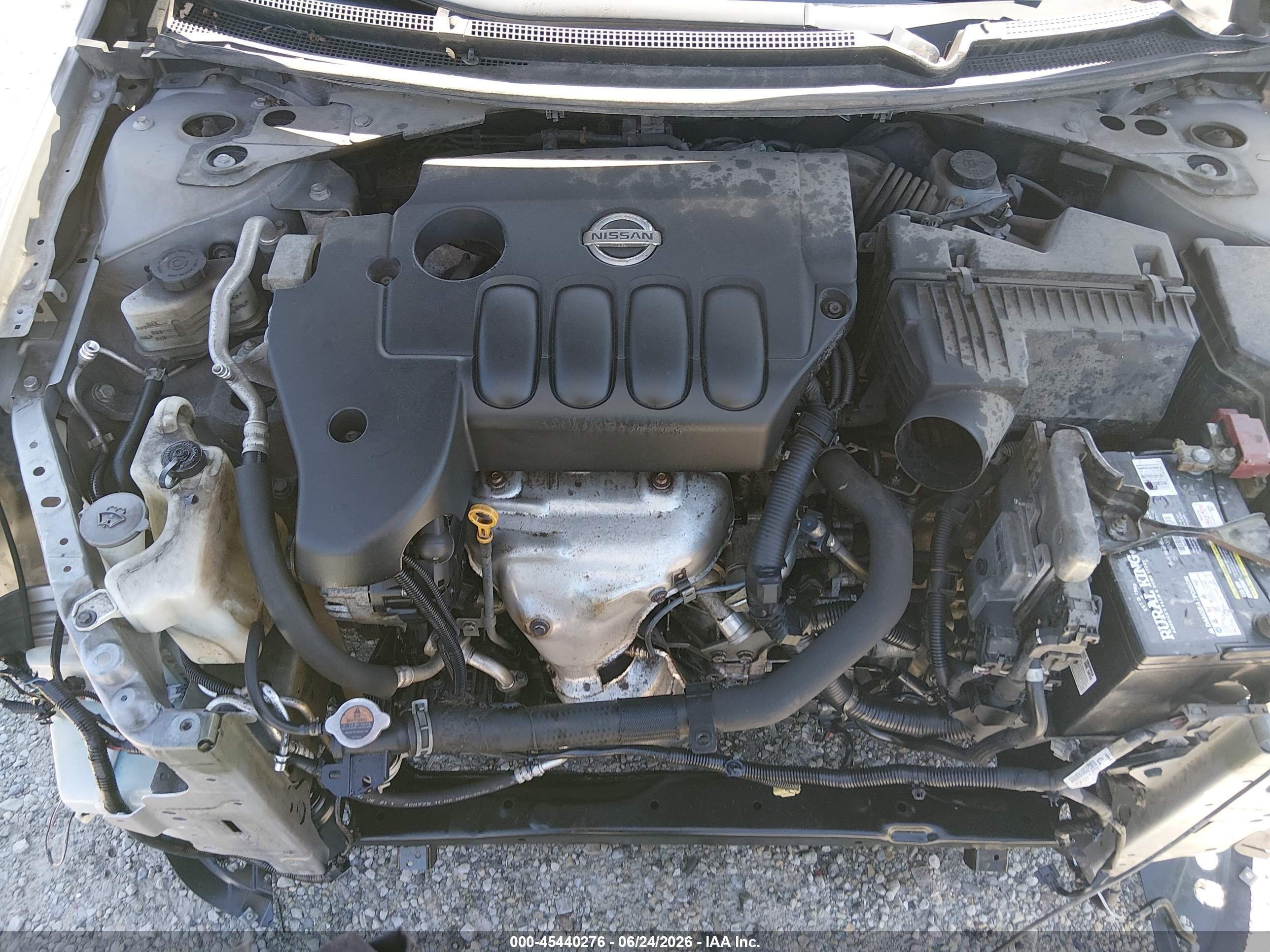 2011 Nissan Altima 2.5 S Silver vin: 1N4AL2APXBN444453
