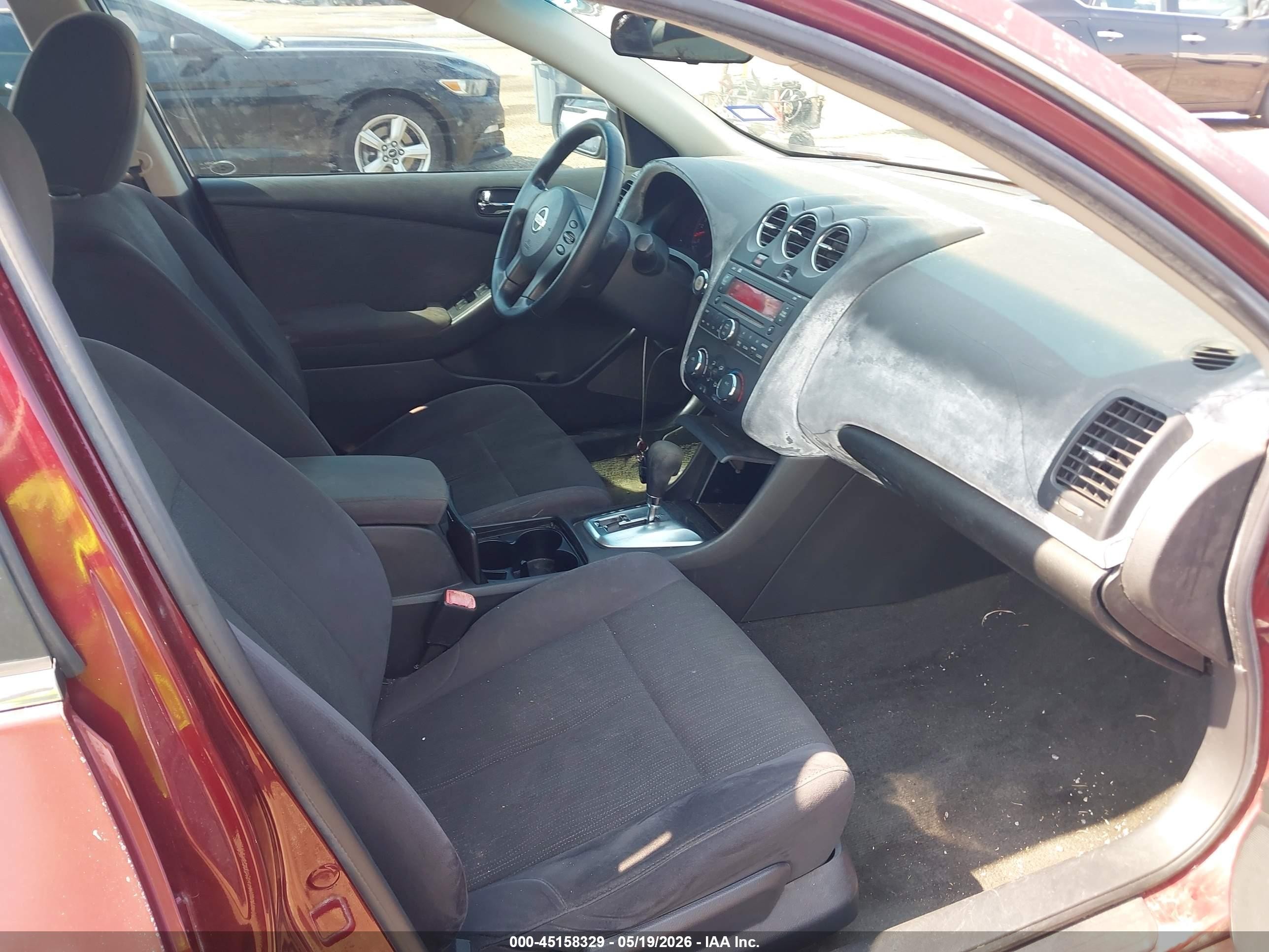 2011 Nissan Altima 2.5 S Burgundy vin: 1N4AL2APXBN456179