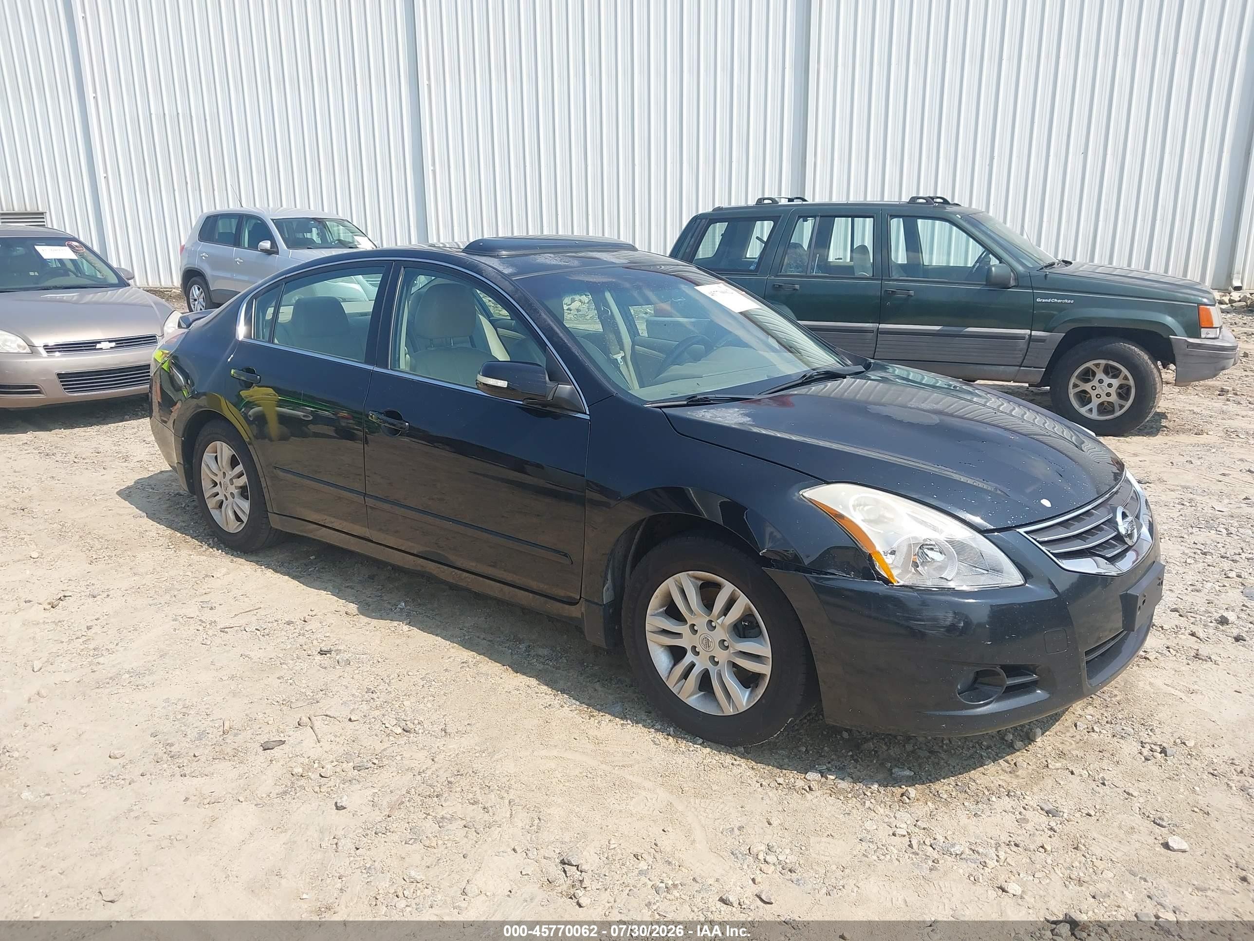 2011 Nissan Altima 2.5 S Black vin: 1N4AL2APXBN475170