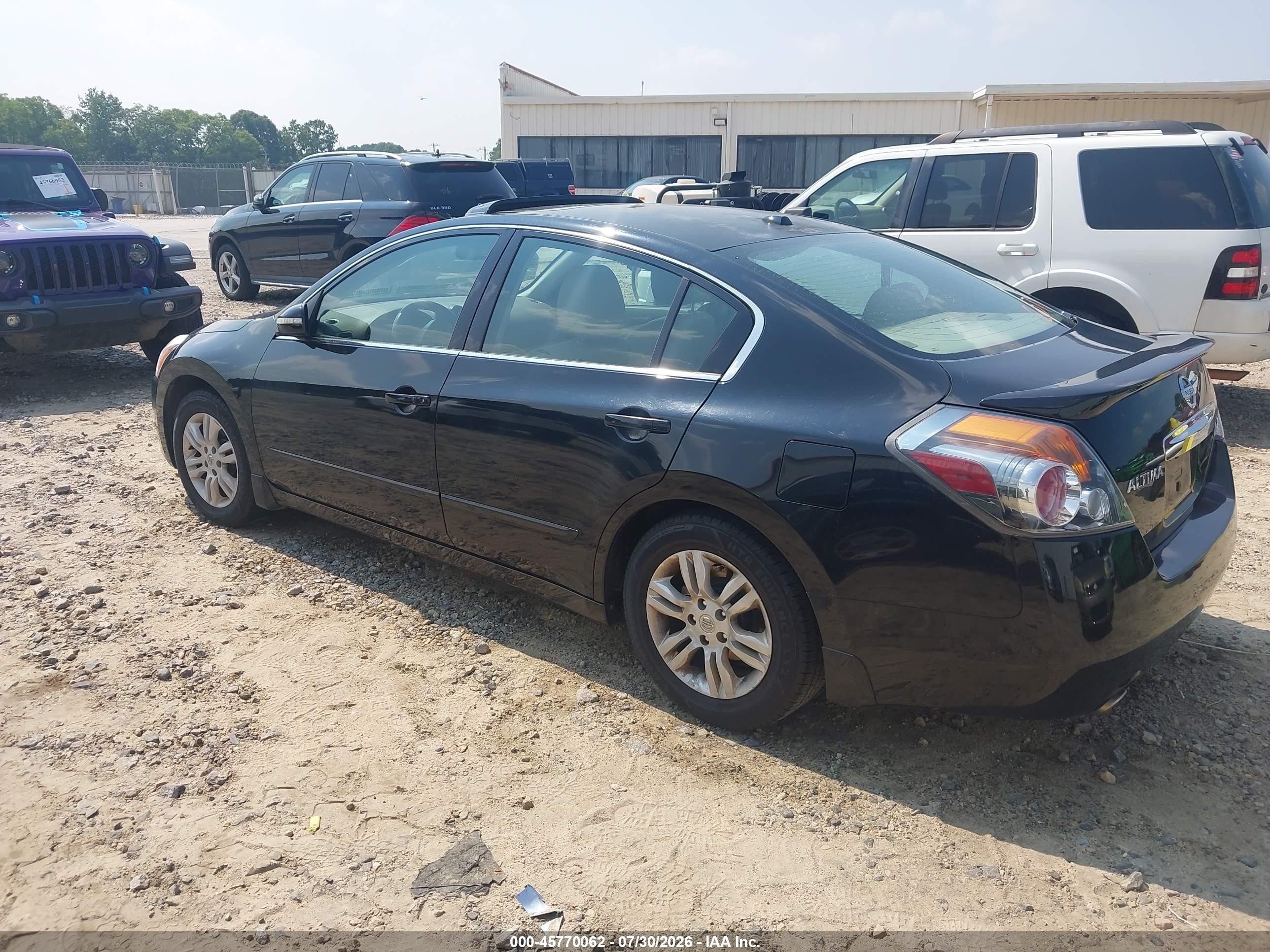 2011 Nissan Altima 2.5 S Black vin: 1N4AL2APXBN475170