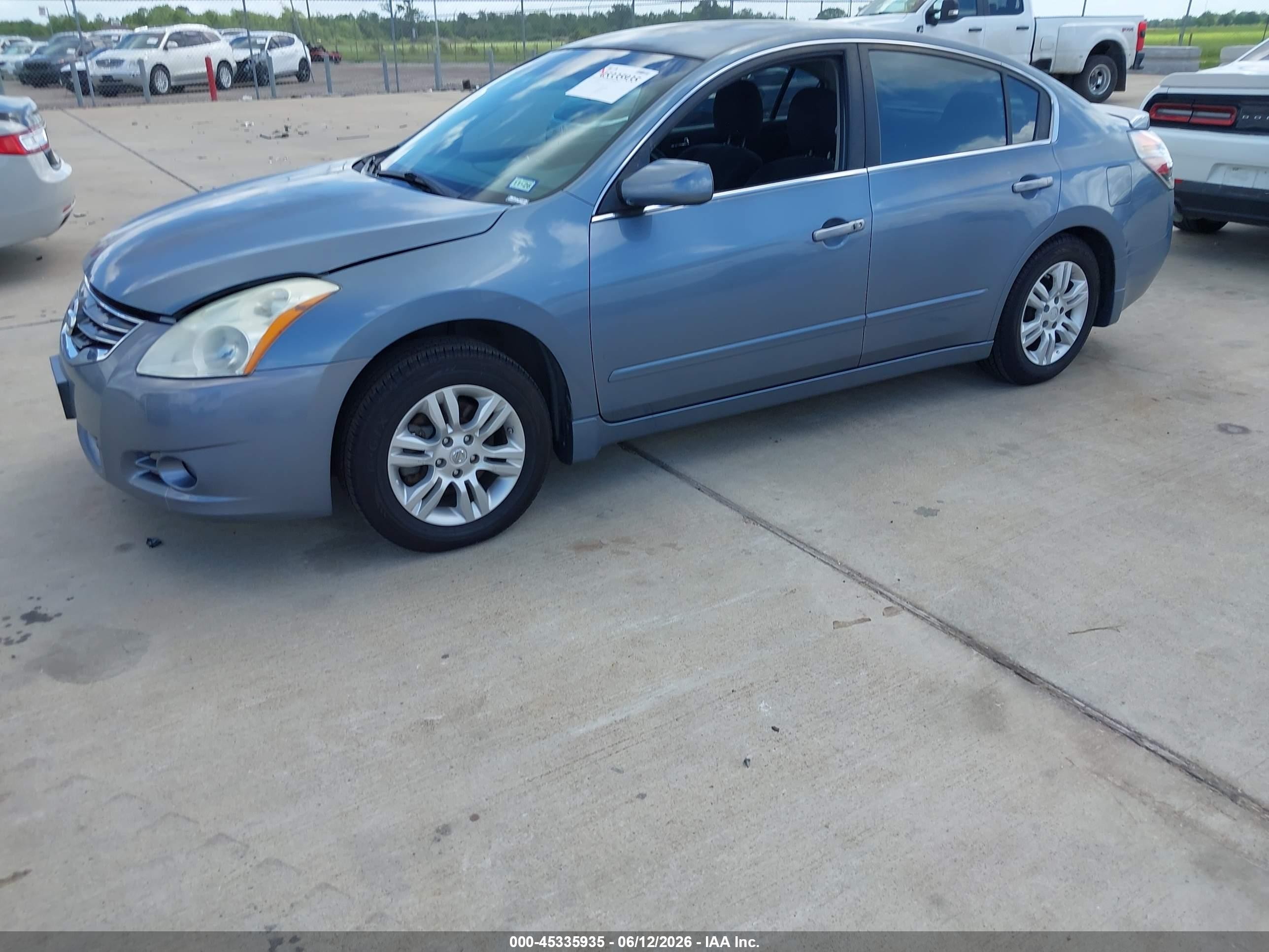 2011 Nissan Altima 2.5 S Blue vin: 1N4AL2APXBN493653