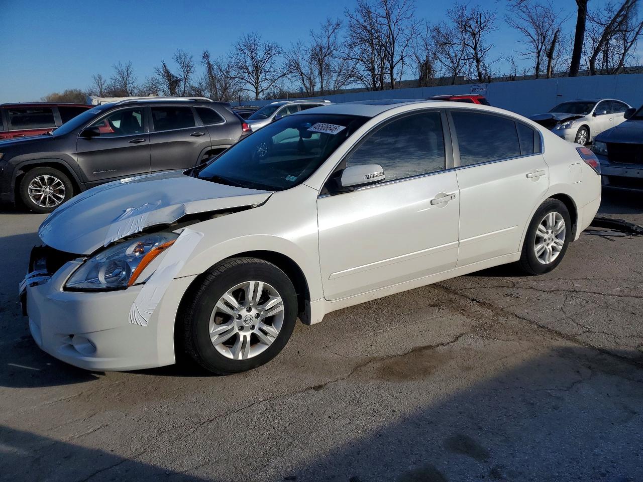 2011 Nissan Altima 2.5 White vin: 1N4AL2APXBN508491