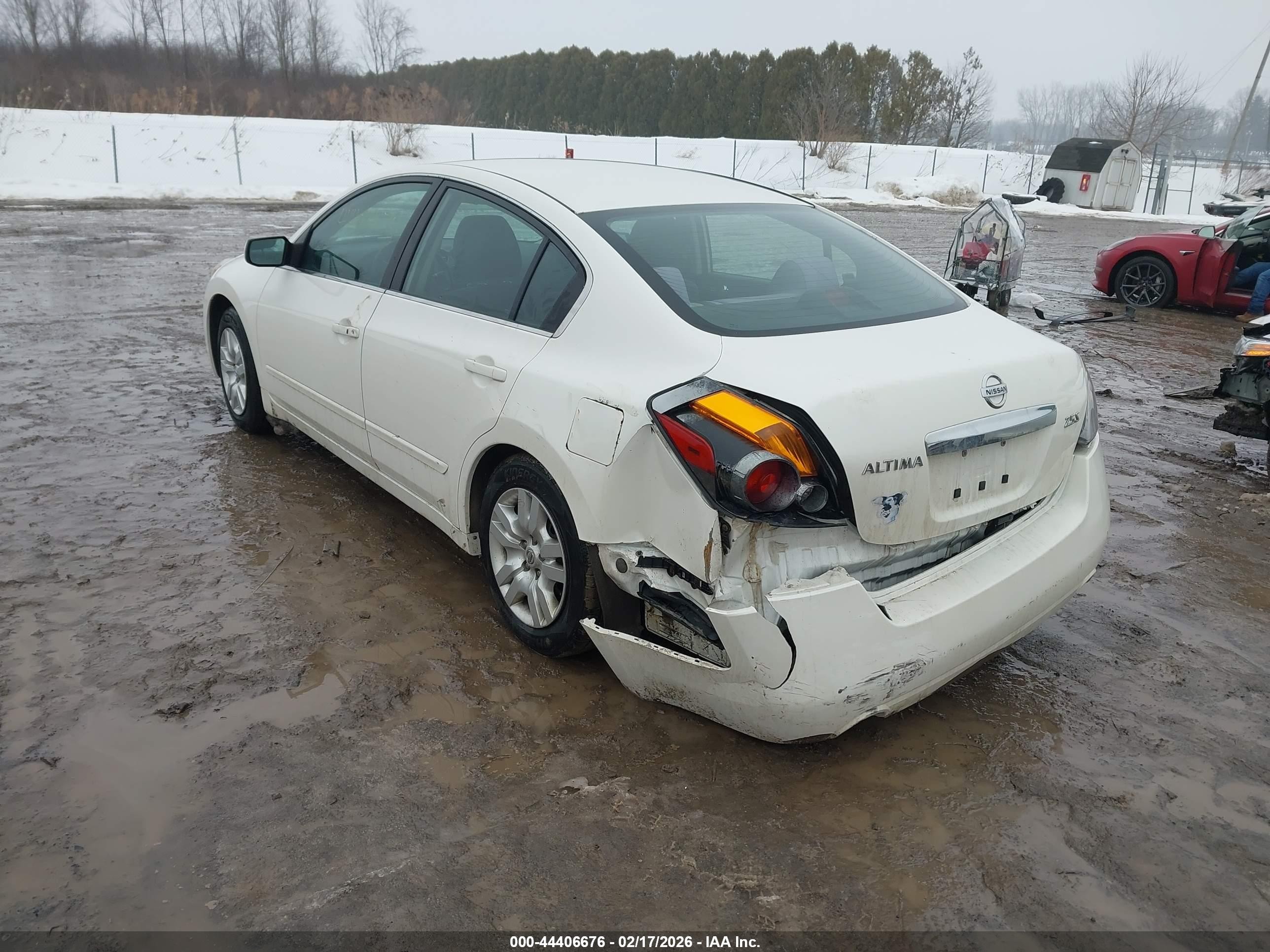 2012 Nissan Altima 2.5 S White vin: 1N4AL2APXCC100201