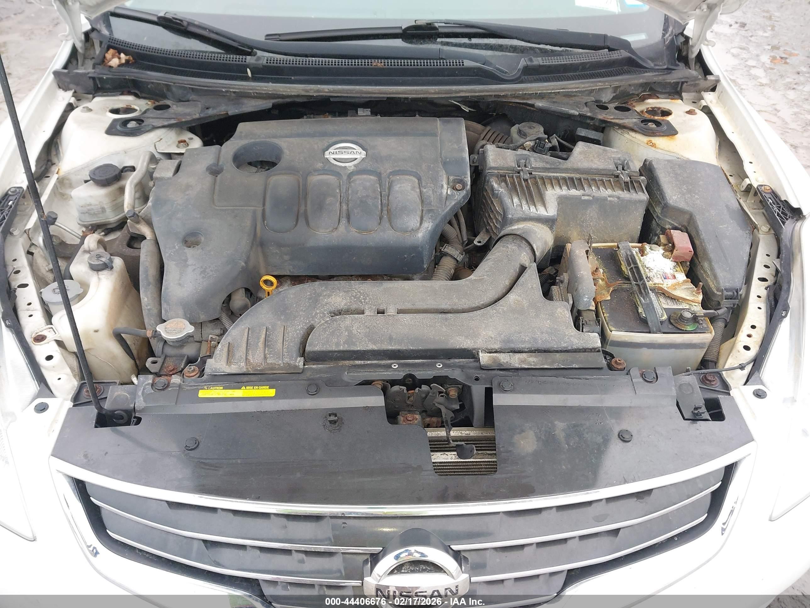 2012 Nissan Altima 2.5 S White vin: 1N4AL2APXCC100201